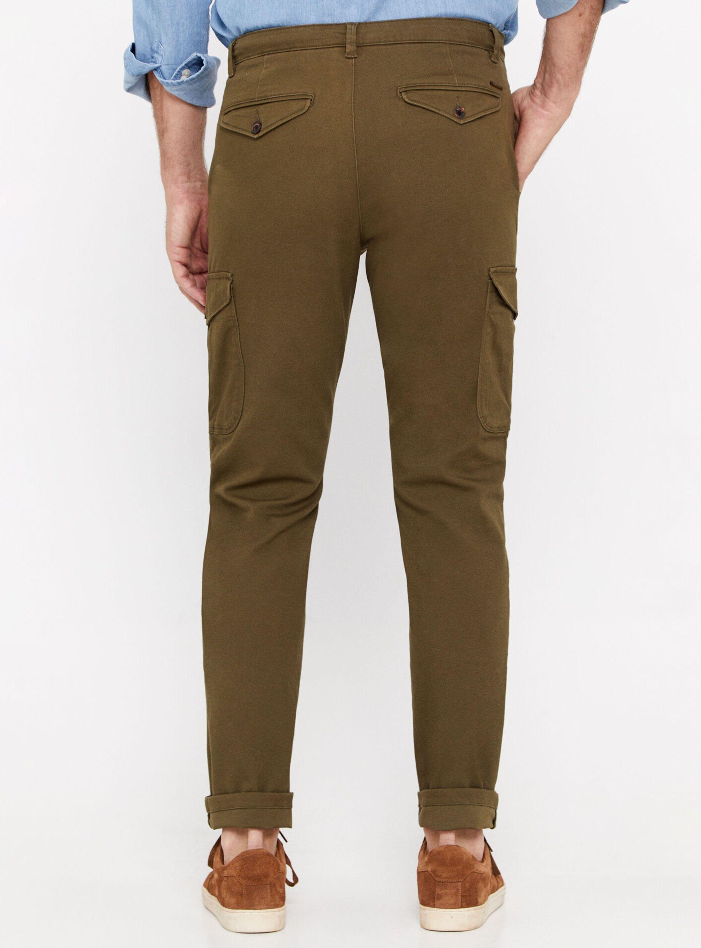 Pantalón Tipo Cargo Seis Bolsillos-1