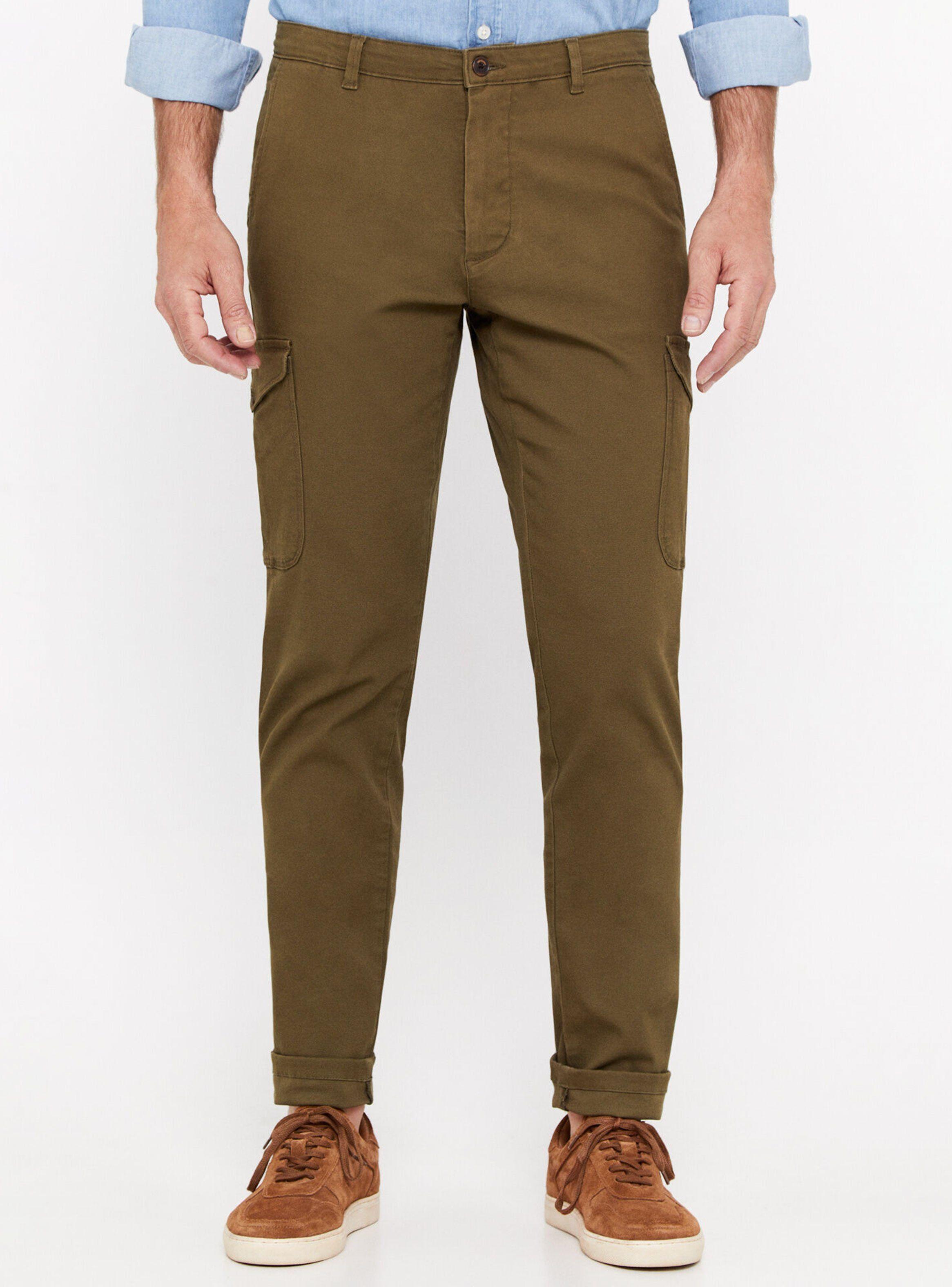 Pantalón Tipo Cargo Seis Bolsillos-0