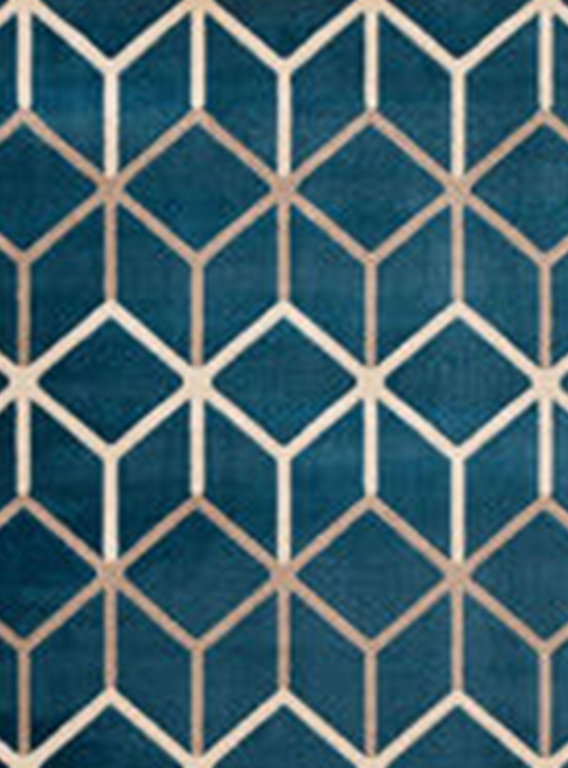 Alfombra Heatset Mavi 160 x 235 cm Azul-1