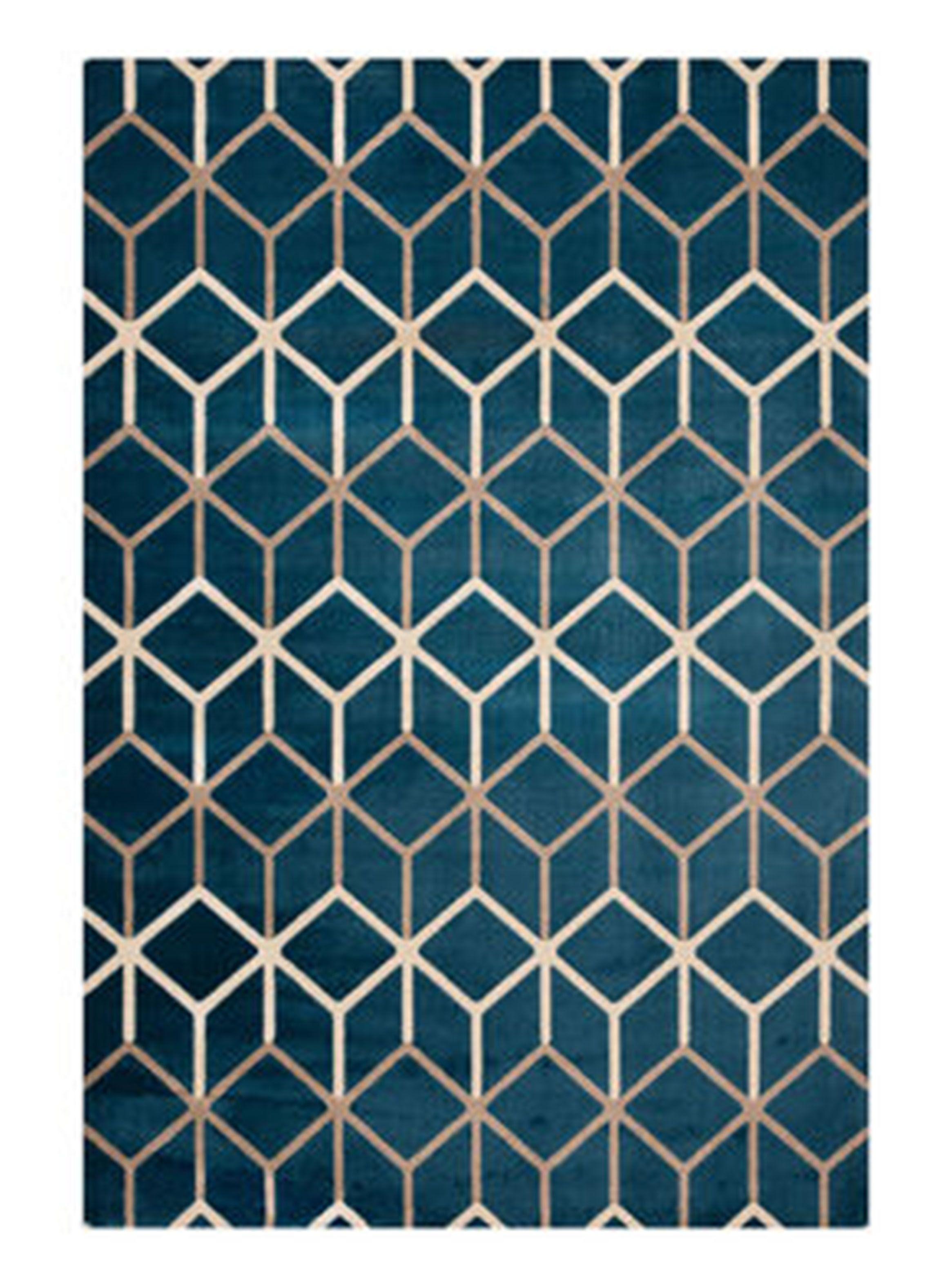 Alfombra Heatset Mavi 160 x 235 cm Azul-0