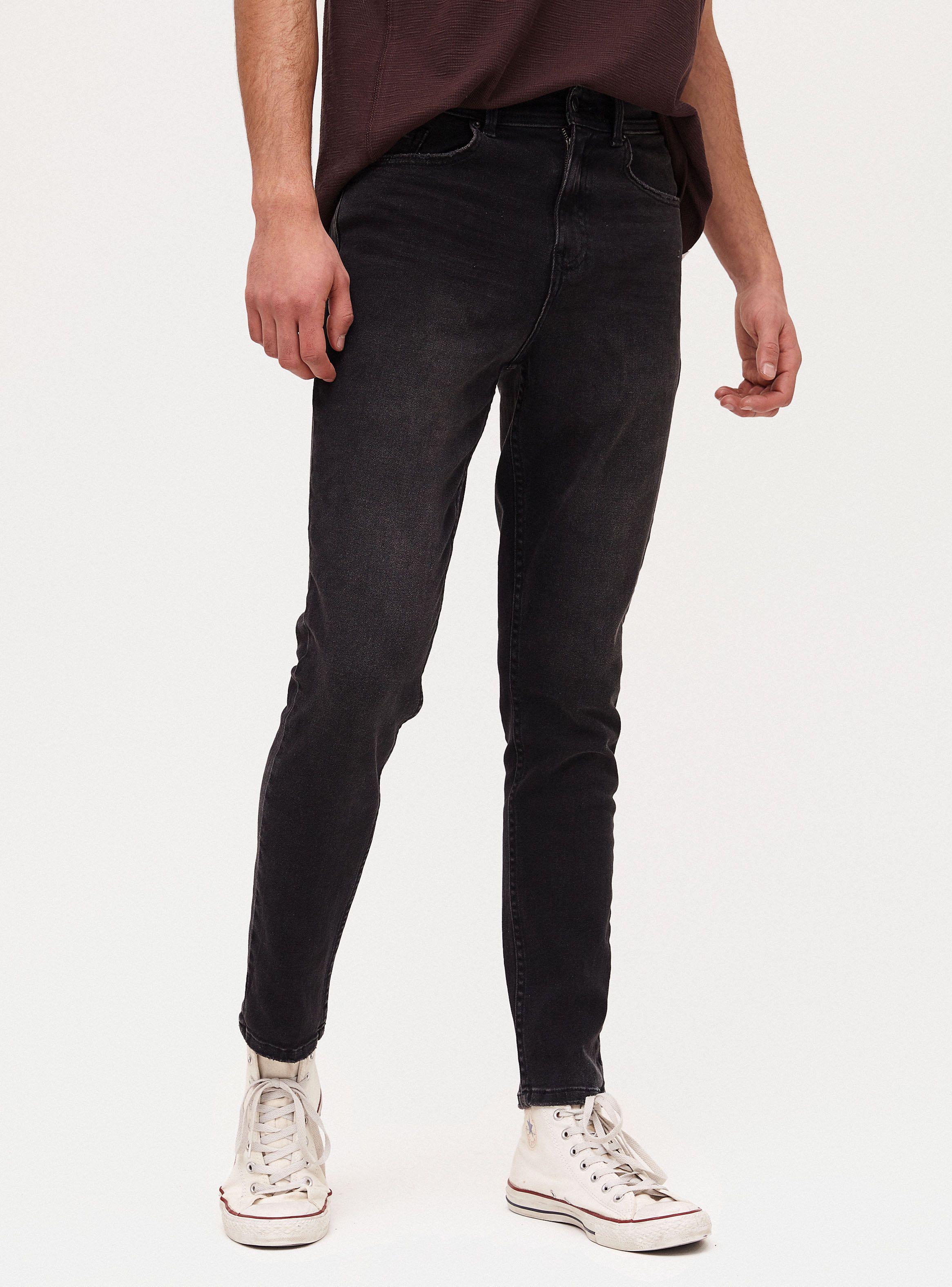 Jeans Solid Negro Foster-0