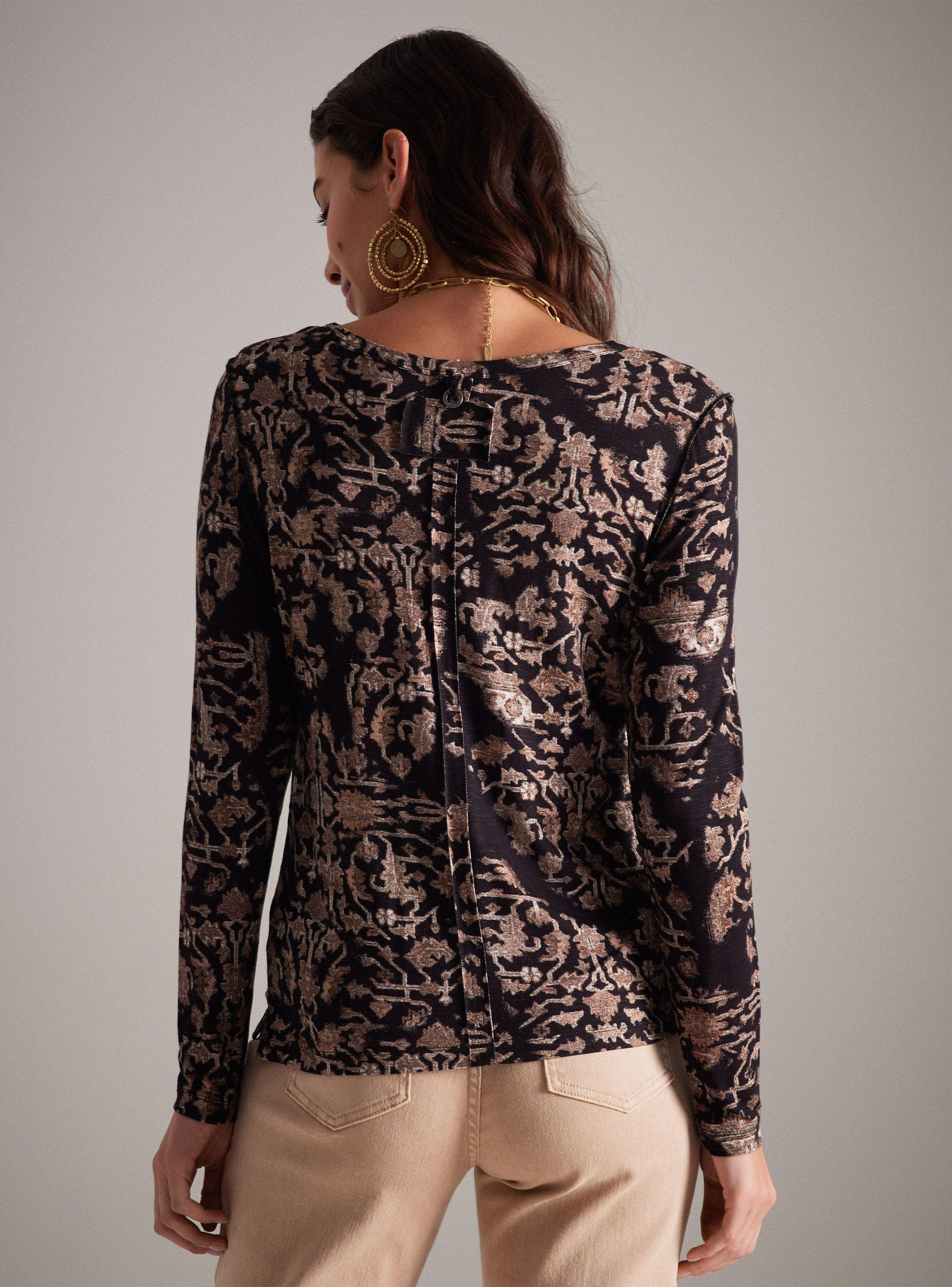 Polera Estampado Color Elasticado-1