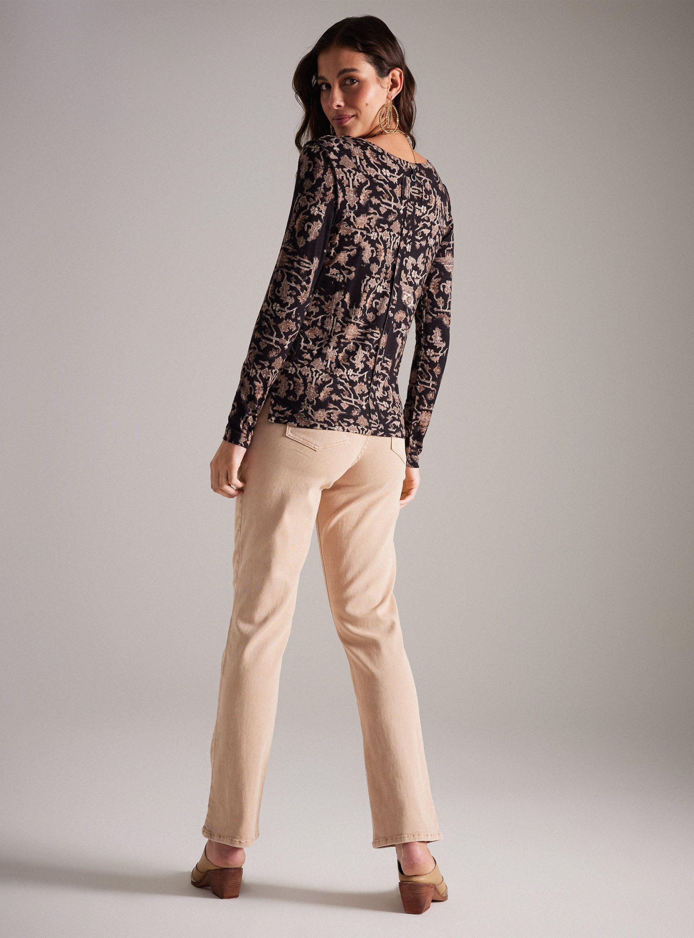 Polera Estampado Color Elasticado-5