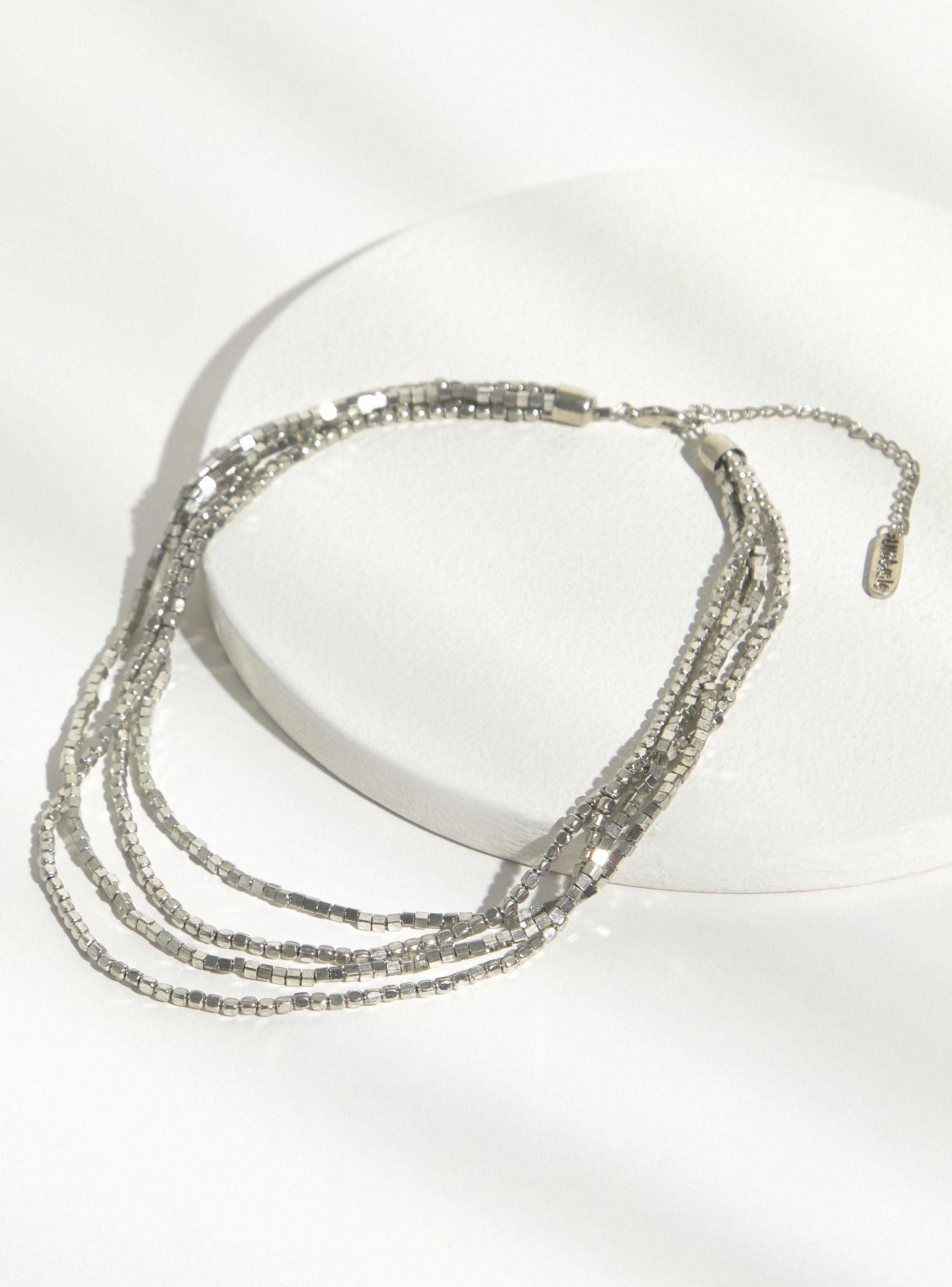 Collar Mostacillas Metálicas-2