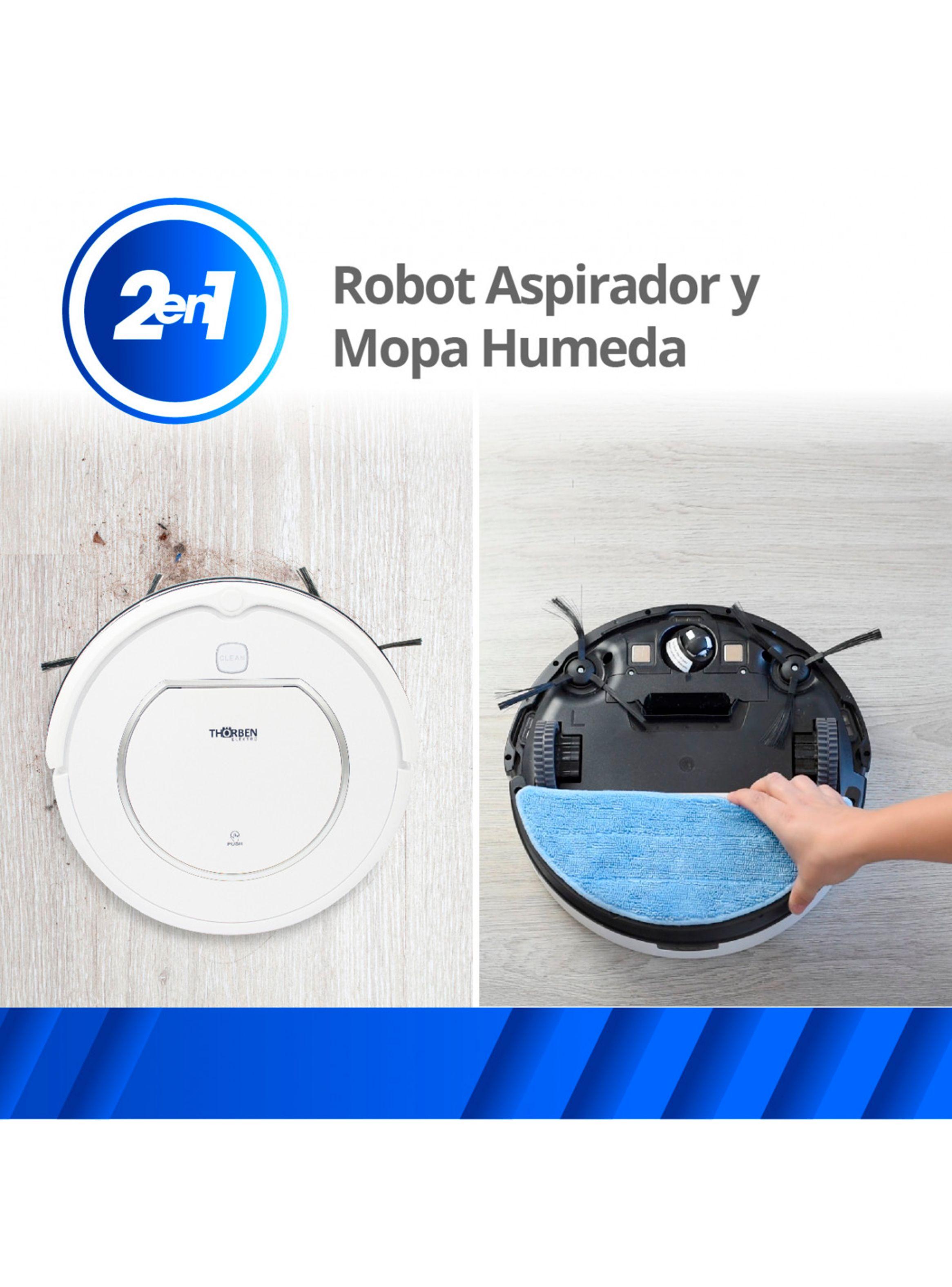Aspiradora Robot Aspirado + Trapeado DUAL T BOT-4