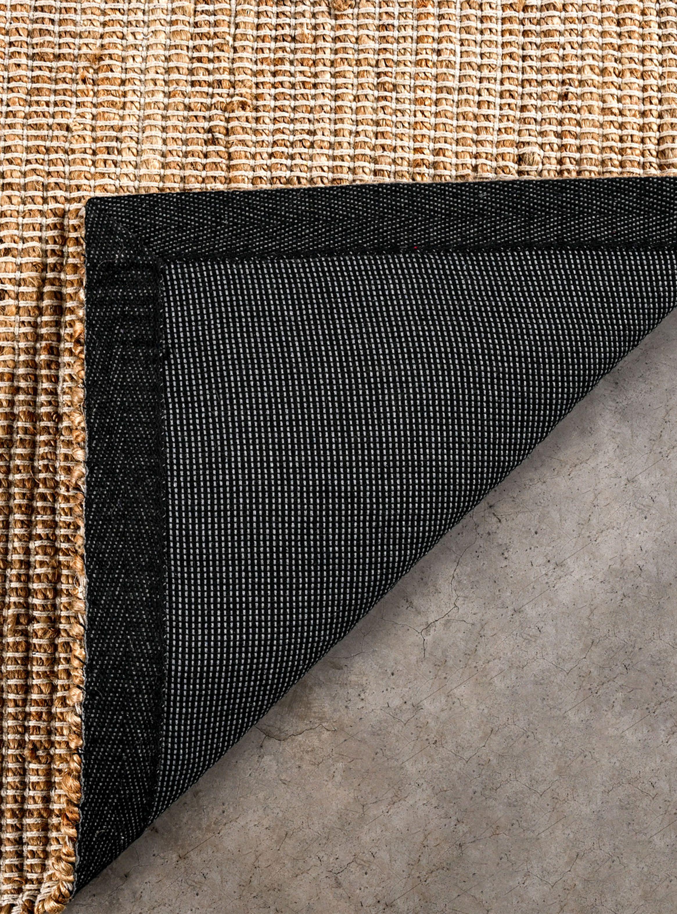 Alfombra Yute 170x240 cm Square Natural-2