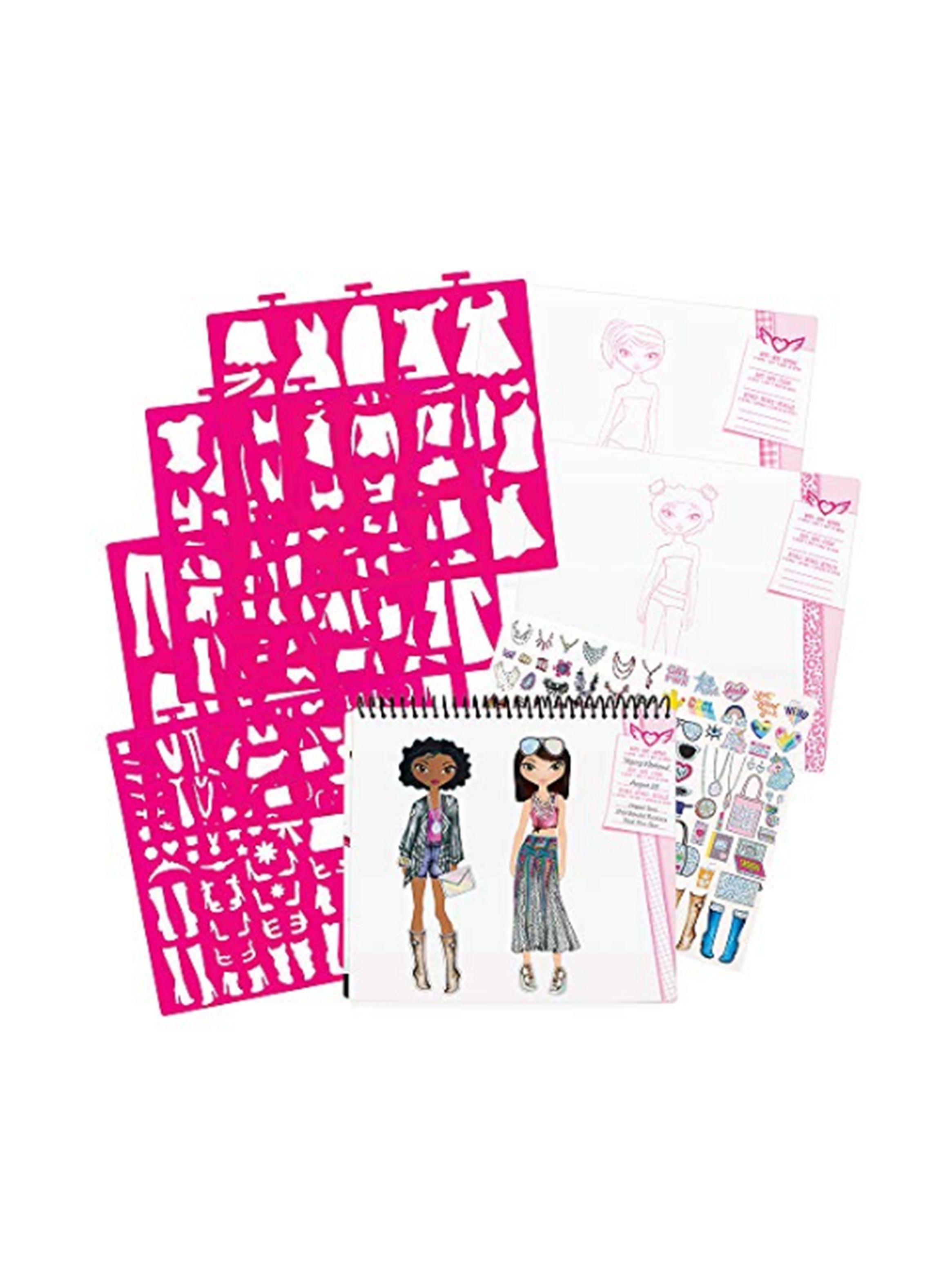 Portafolio Sketchbook de Moda Fashion Angels-2