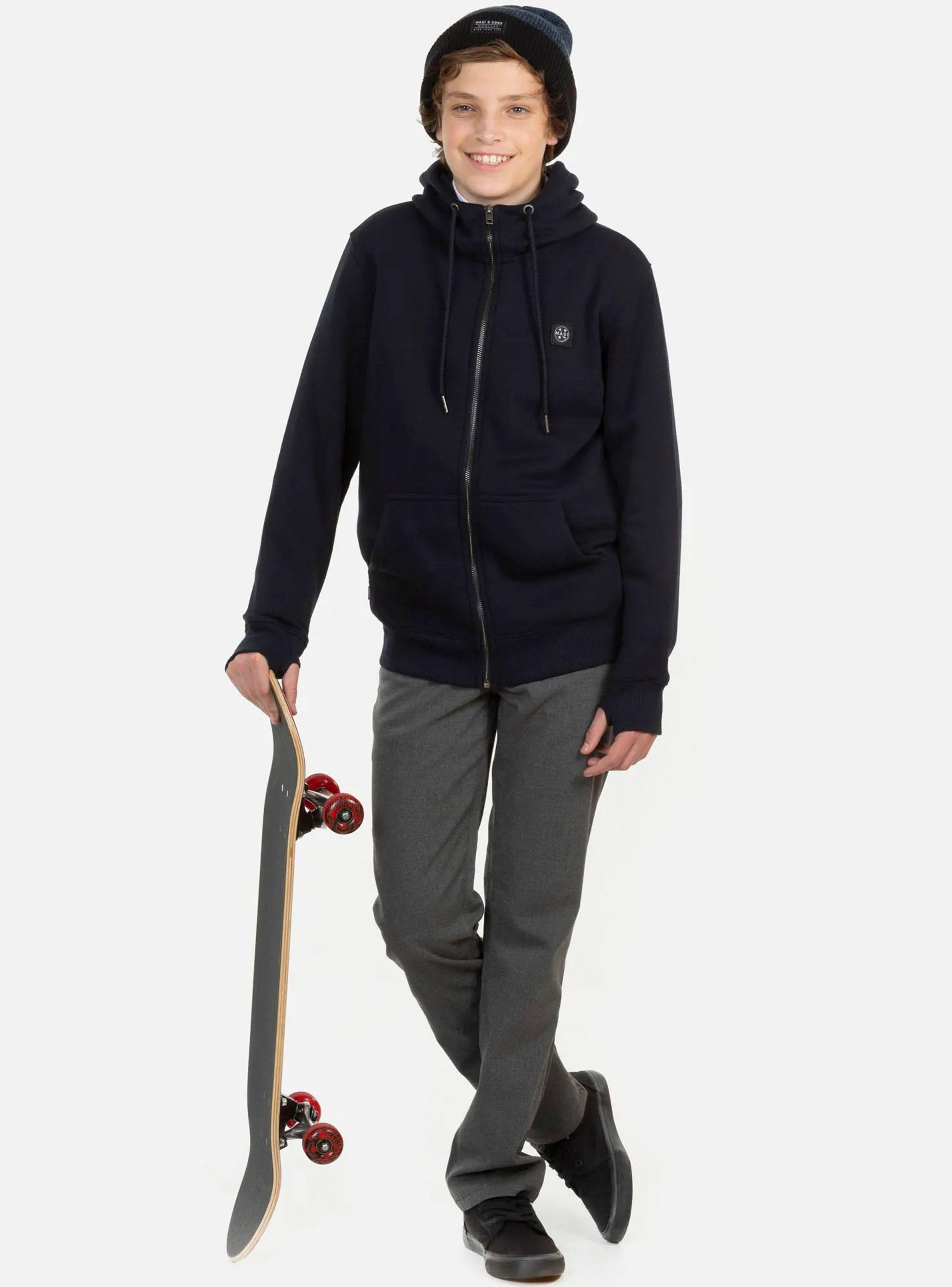 Polerón Escolar Algodón con Cierre-3