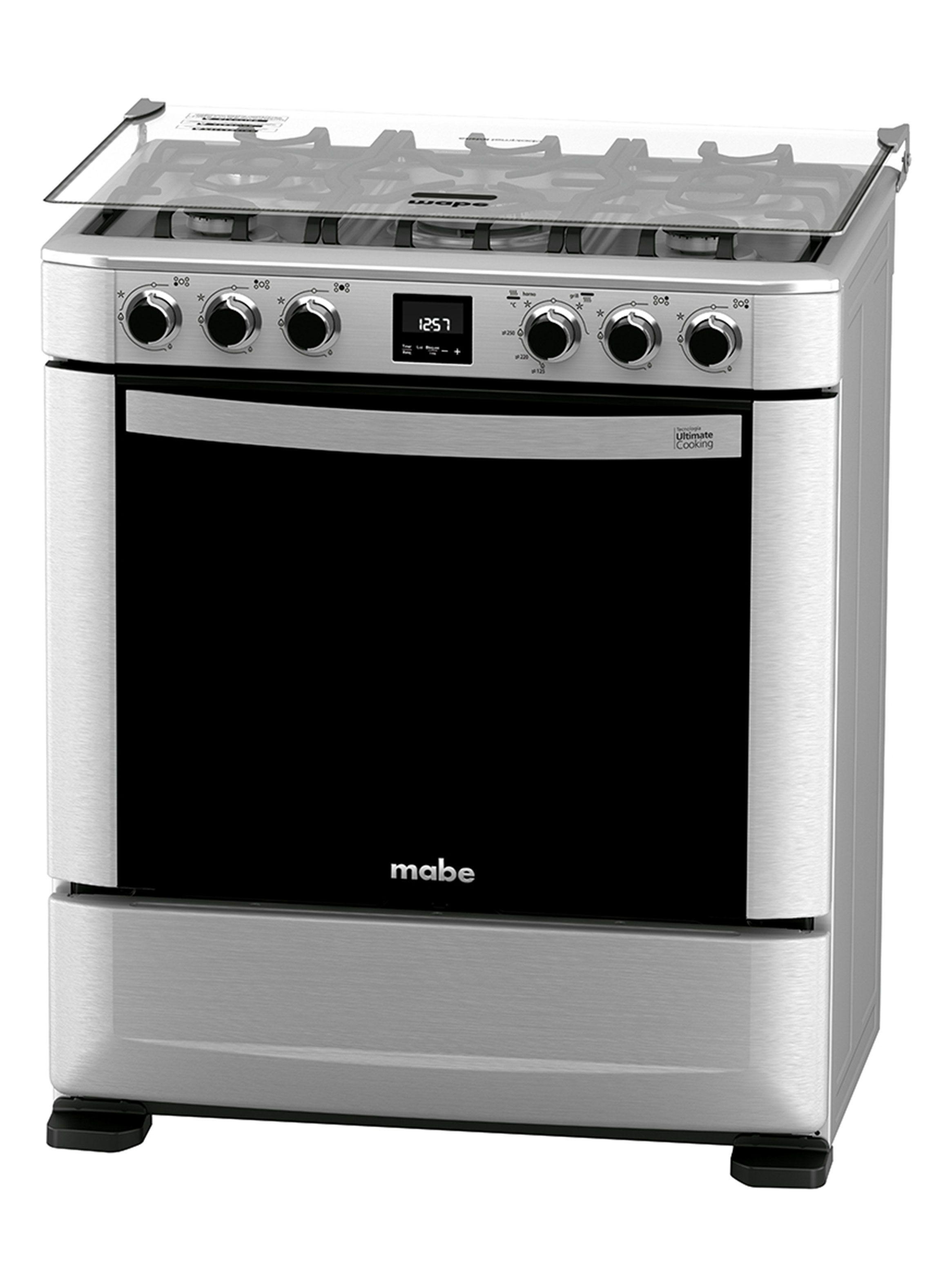 Cocina de Piso a Gas 76 cm Acero Inox ANDES7670FX1-3