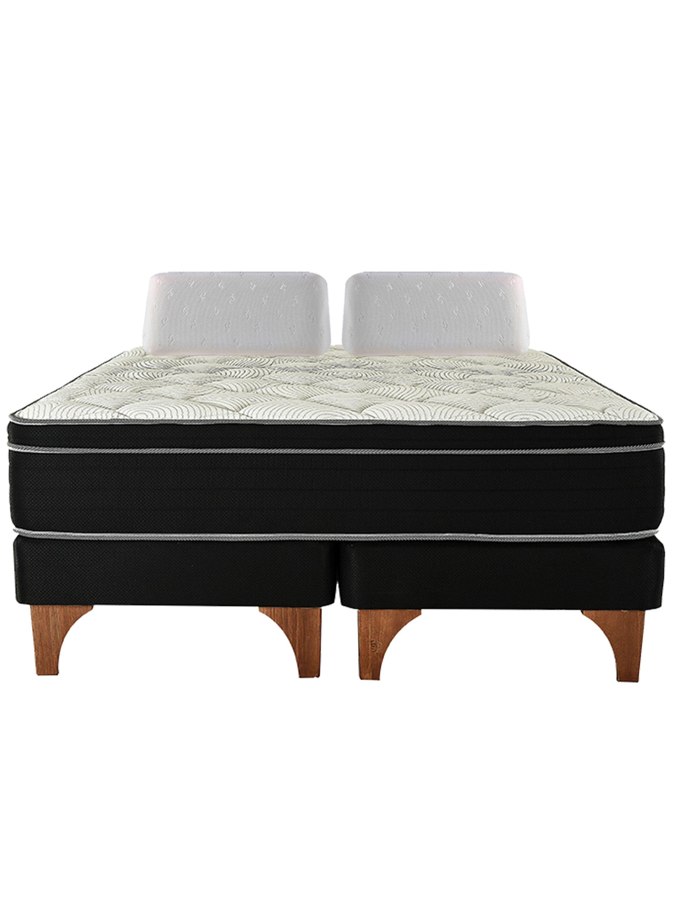 Cama Europea Ten Super King + Almohadas Viscoelásticas-0