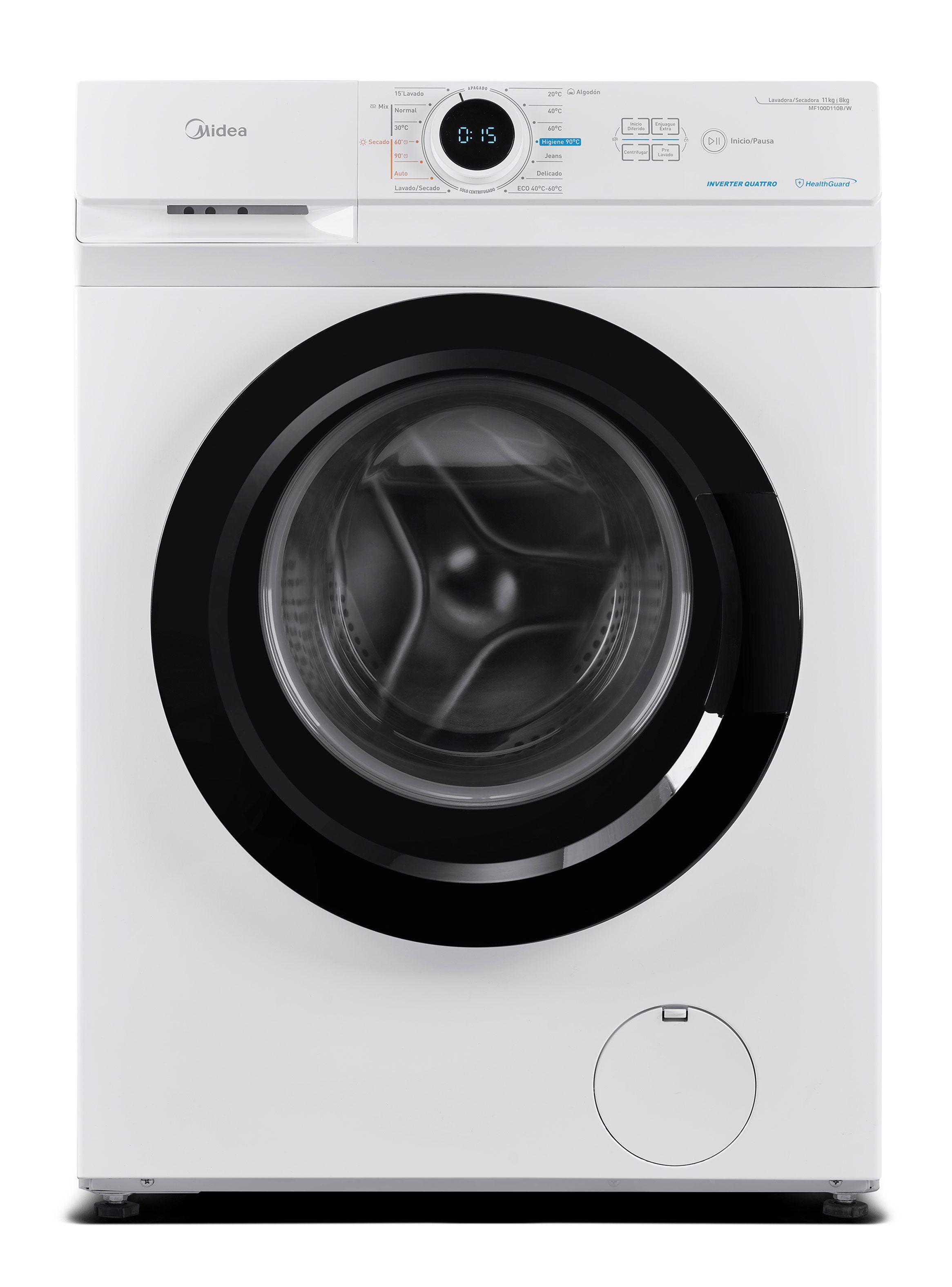 Lavadora-Secadora Frontal 11/8Kg Inverter MF100D110B/W-0