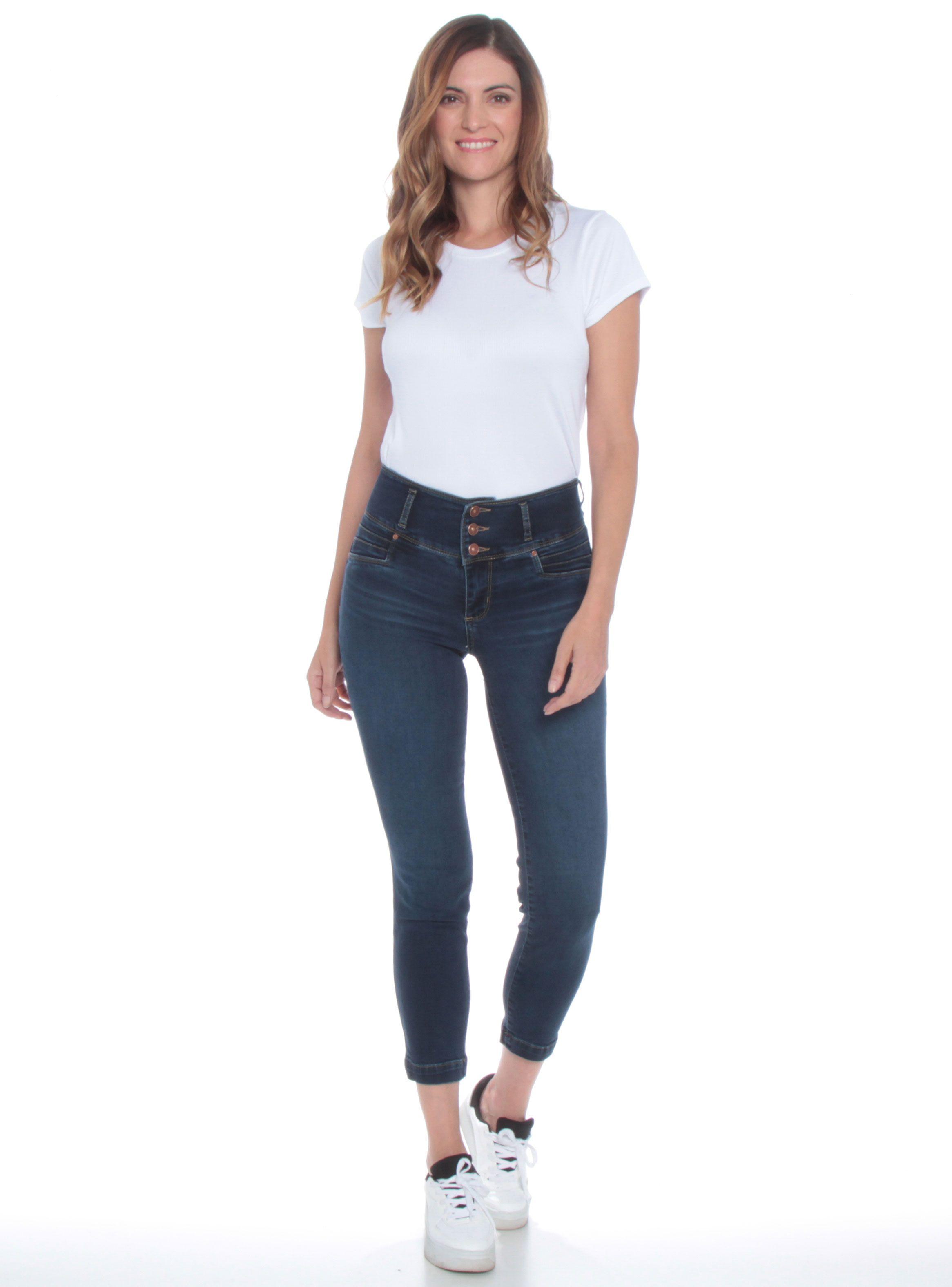 Jeans Pitillo Escultural Wados-3
