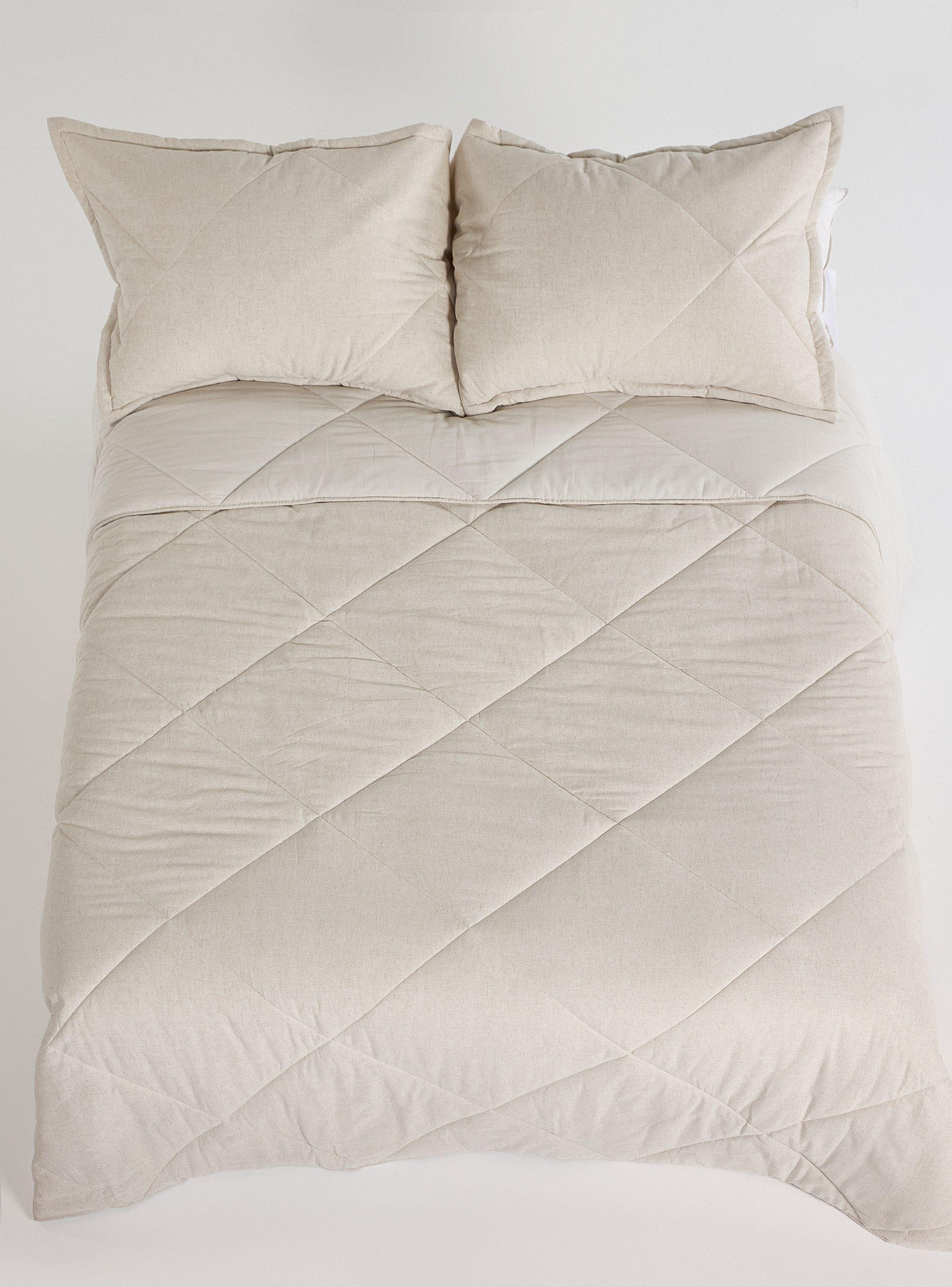 Quilt Rombos Lino King-3