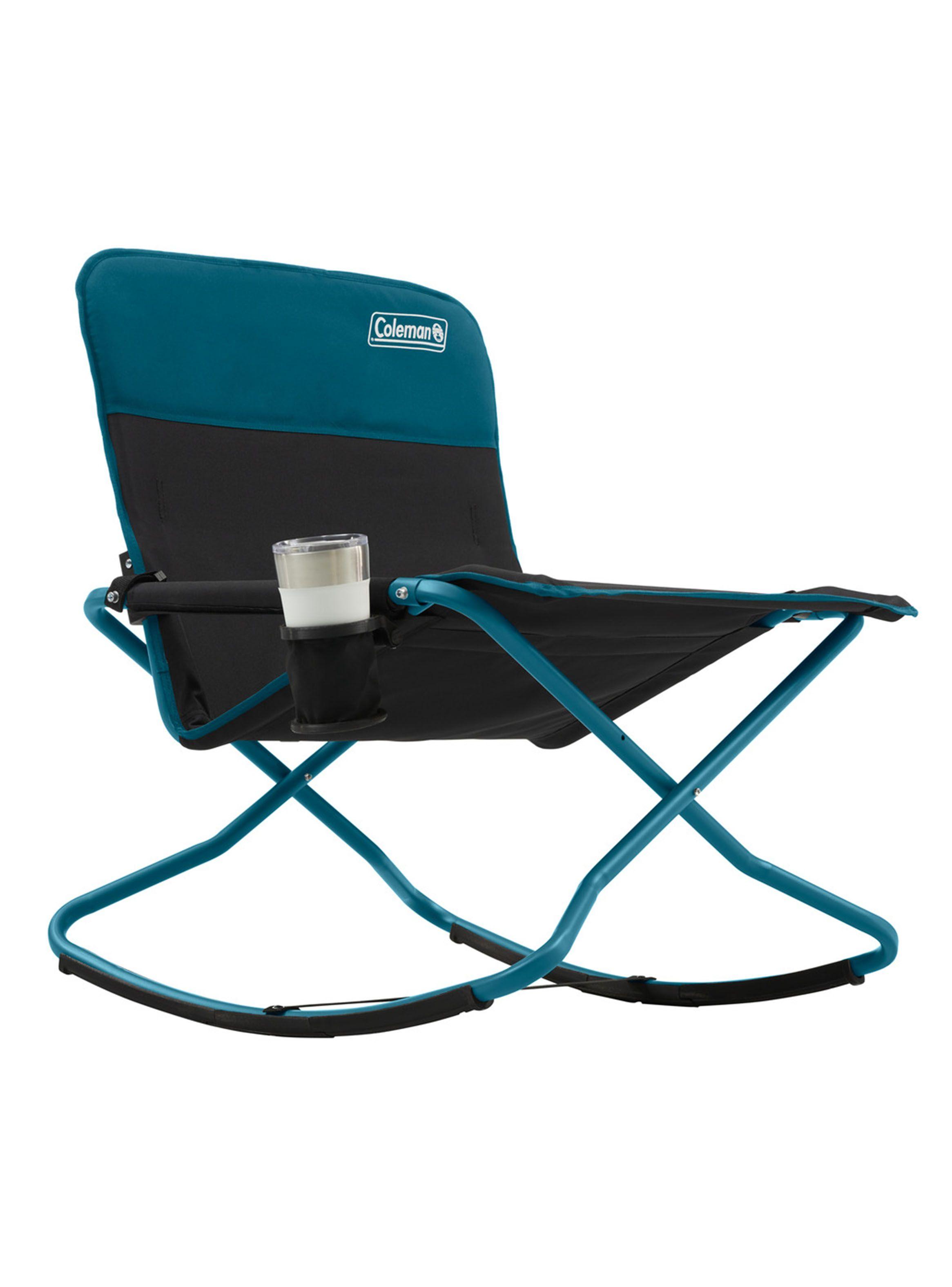 Silla Coleman Cross Rocker Azul-2