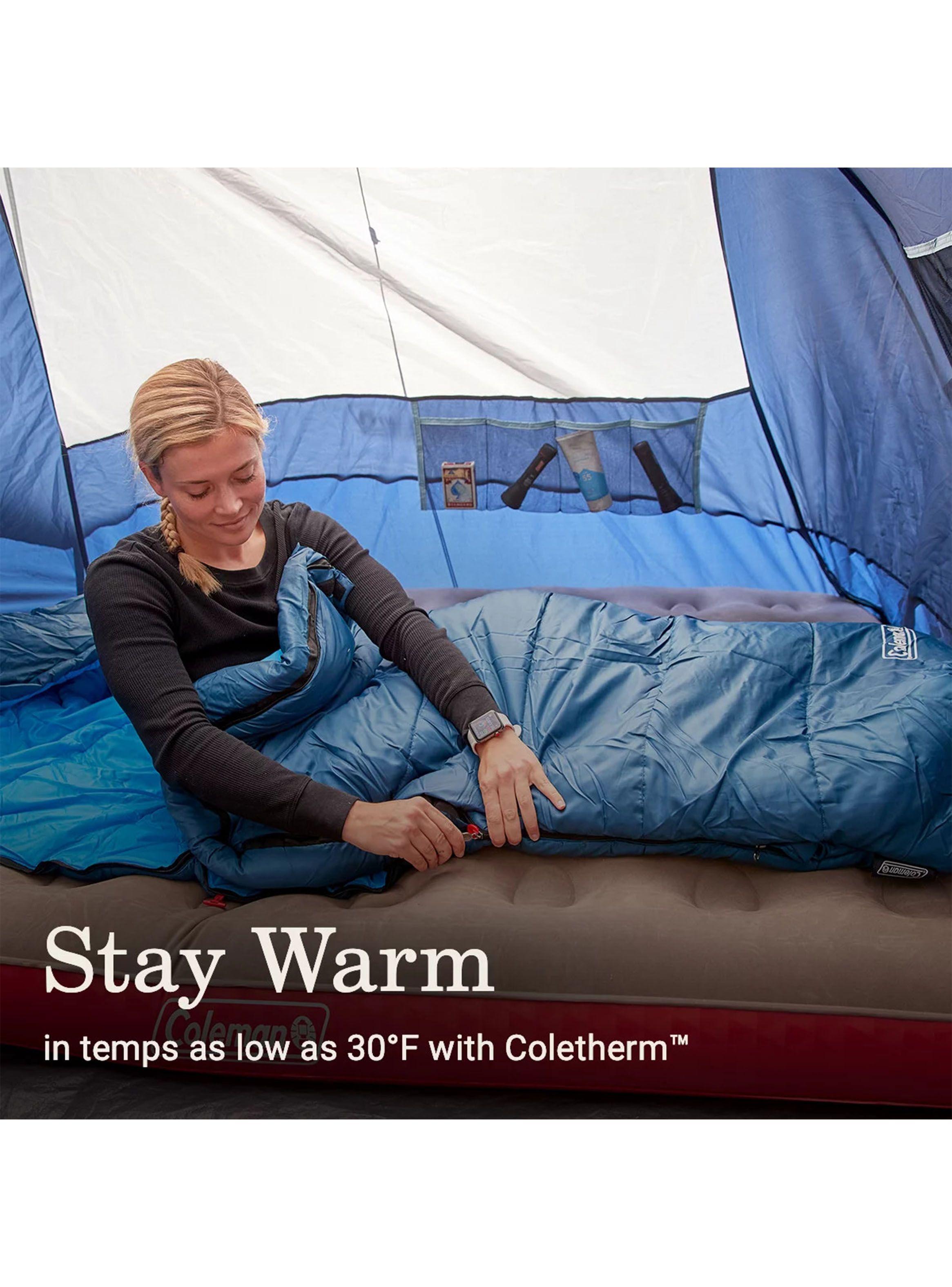Saco de Dormir Momia Tidelands 30°F Coletherm Azul-2