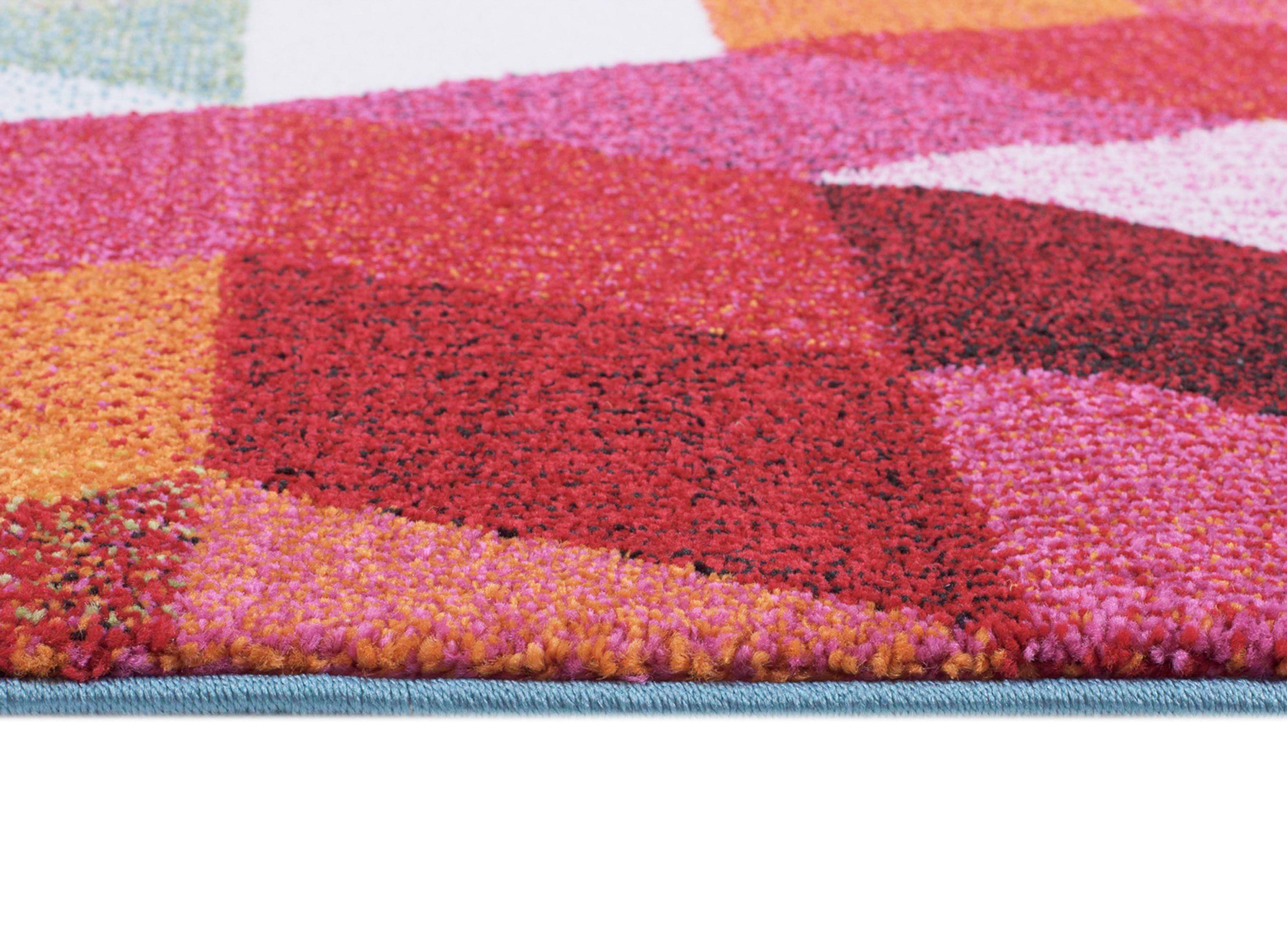 Alfombra Kaleidoscopio 133 x 190 cm Multicolor DIB-1