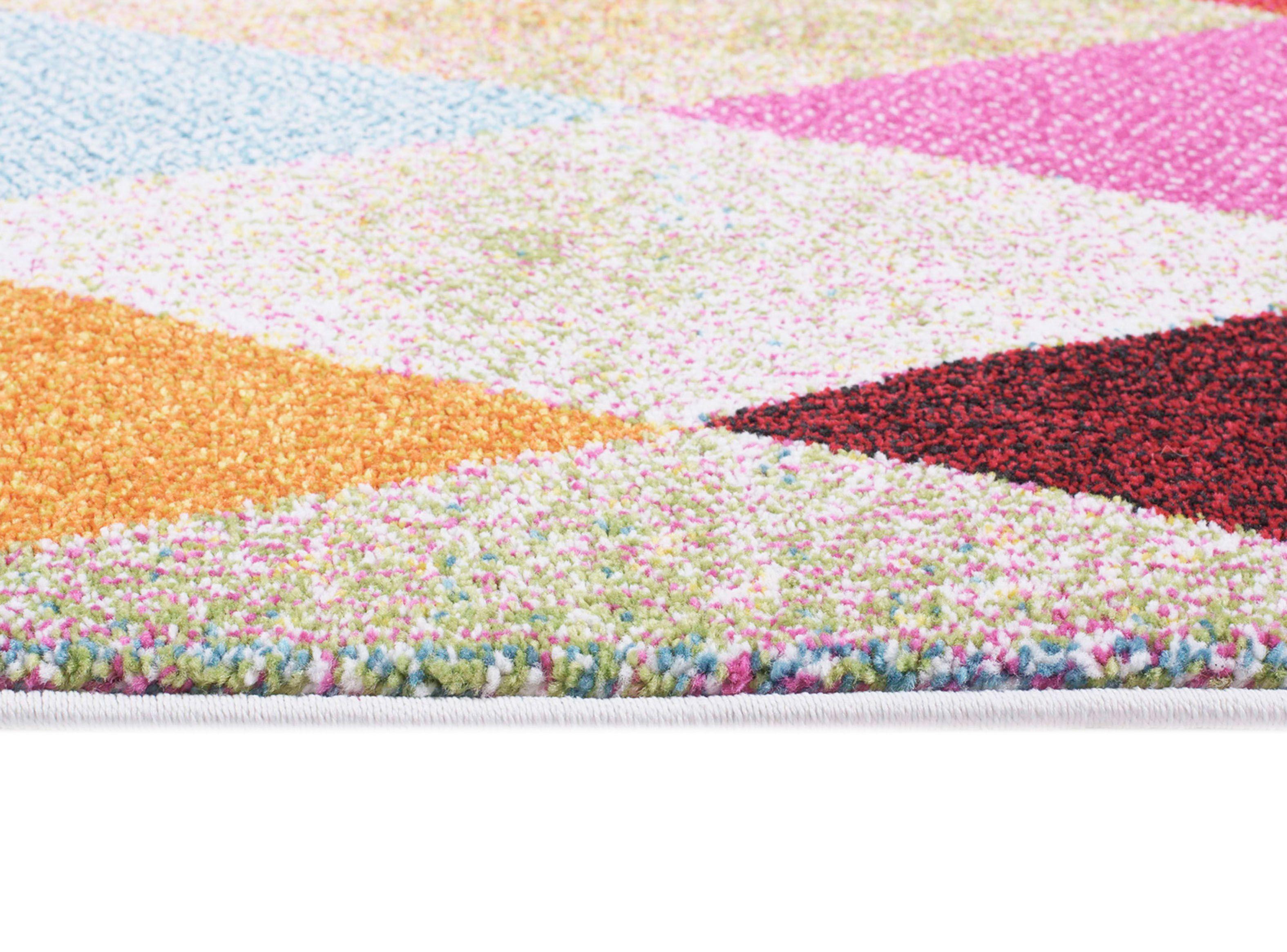 Alfombra Kaleidoscopio Multicolor 160 x 230 cm-1