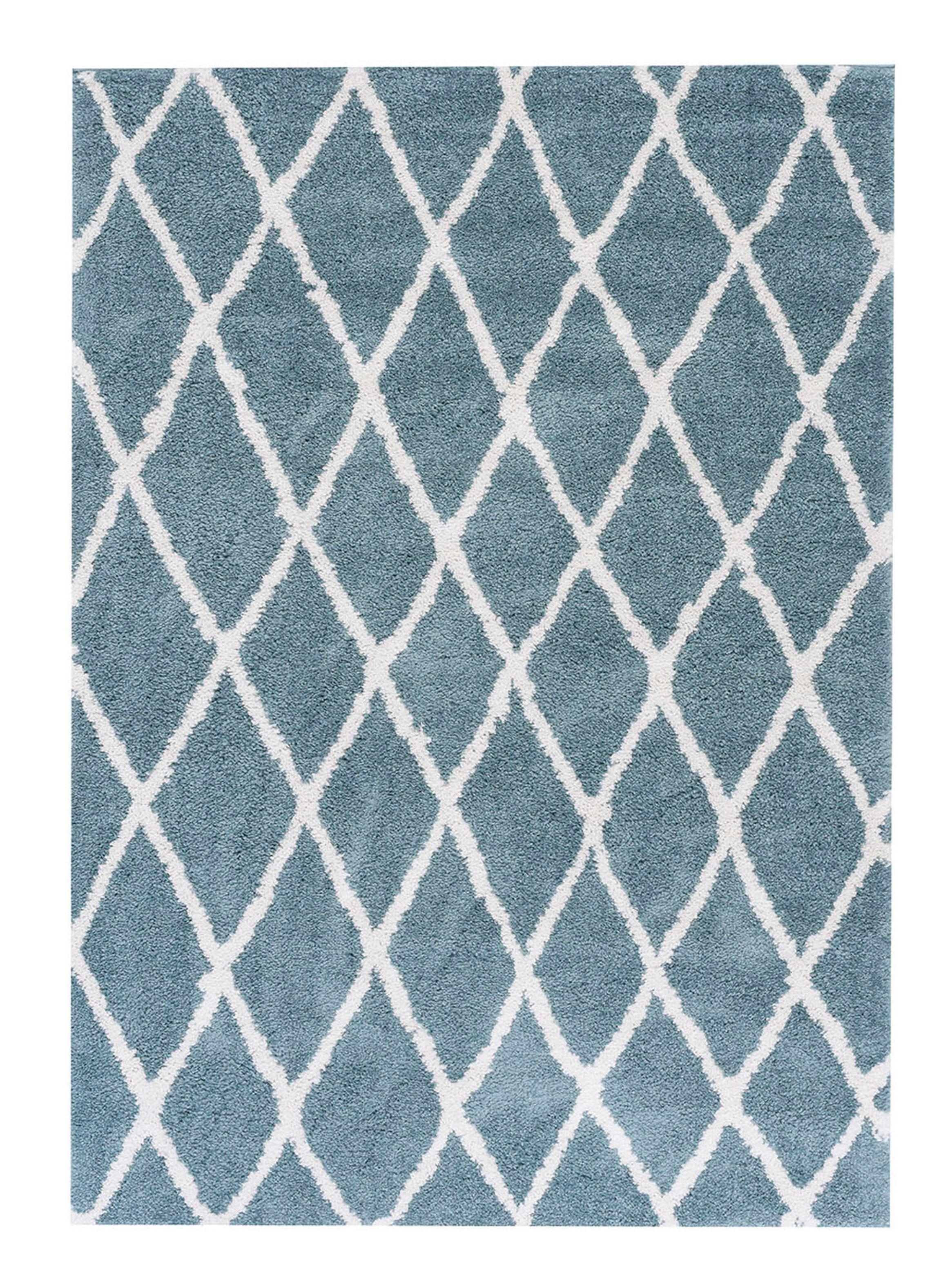 Bajada de Cama Jacinta 60 x 120 cm Celeste DIB-0