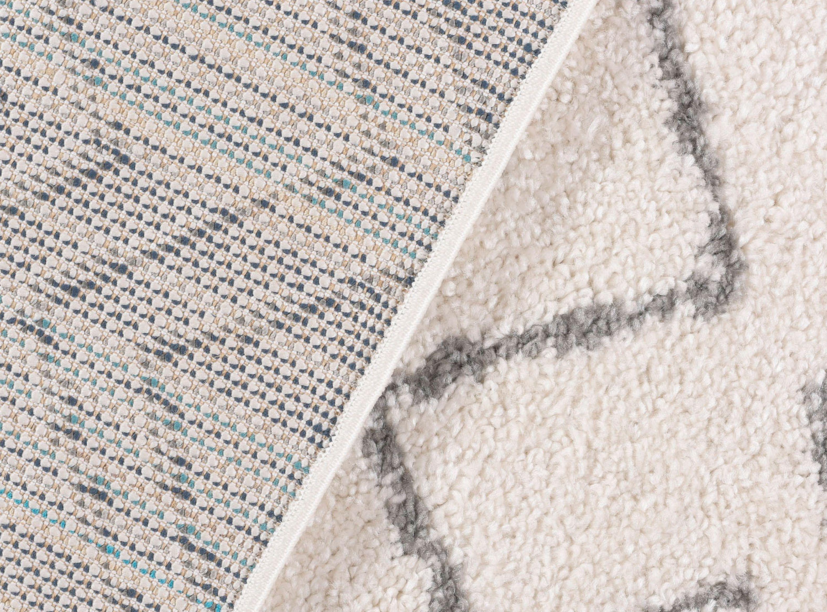 Alfombra Jacinta 133 x 190 cm Gris DIB-2