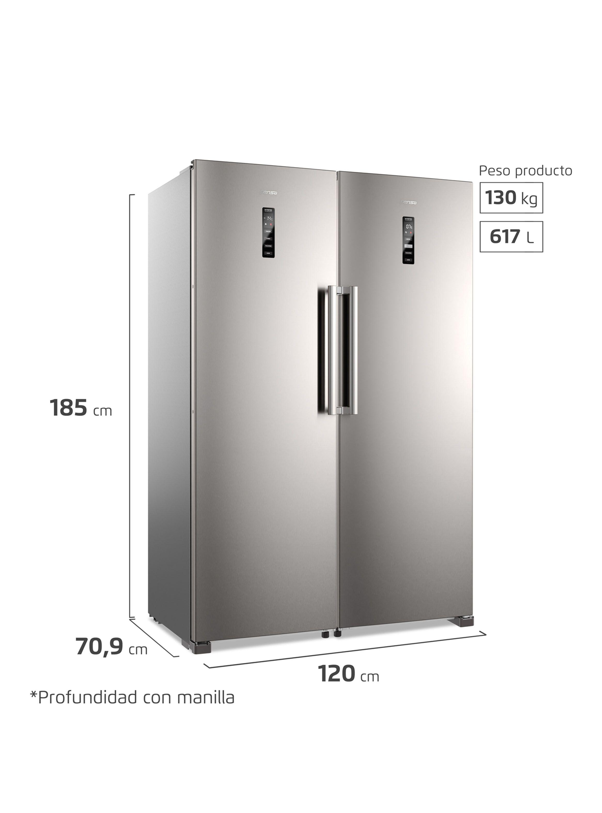 Kit Twin 617 Litros Refrigerador No Frost  RTI4S + Freezer FTI4S-1