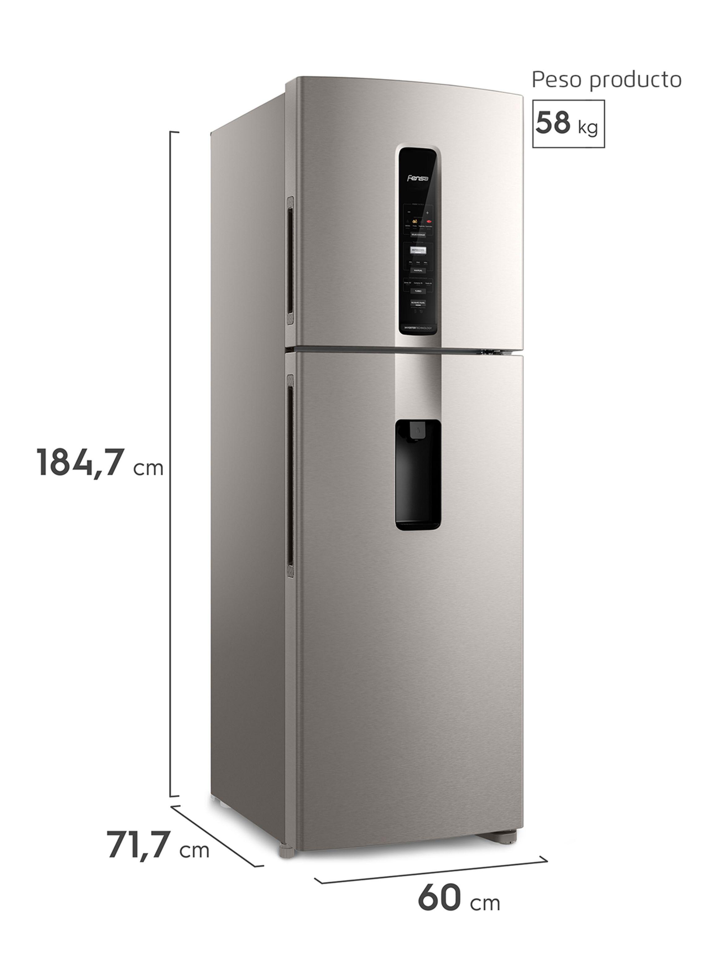 Refrigerador Top Freezer No Frost 409 Litros IW45S Silver-1
