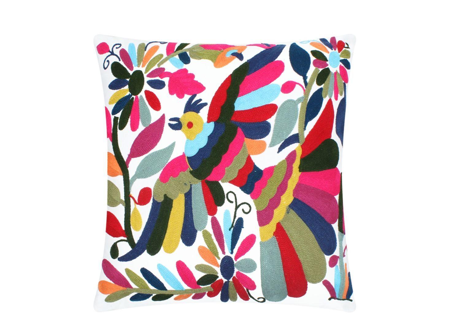 Cojín Pájaro 4 Crewel Attimo 45 x 45 cm-0