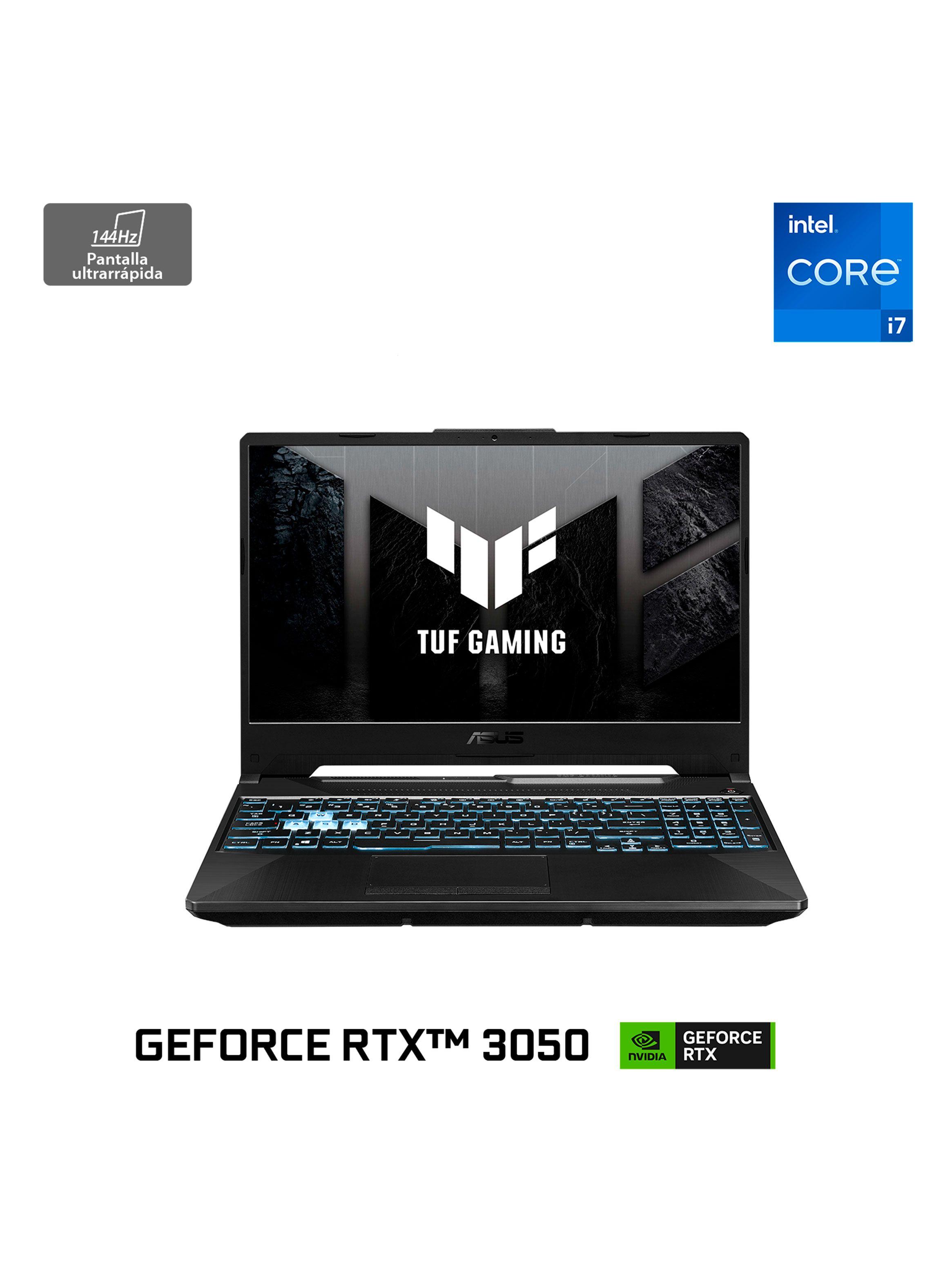 Notebook TUF Gaming F15 FX506 Intel Core i7 NVIDIA GeForce RTX 3050 16GB RAM 512GB SSD 15.6" FHD 144Hz-1