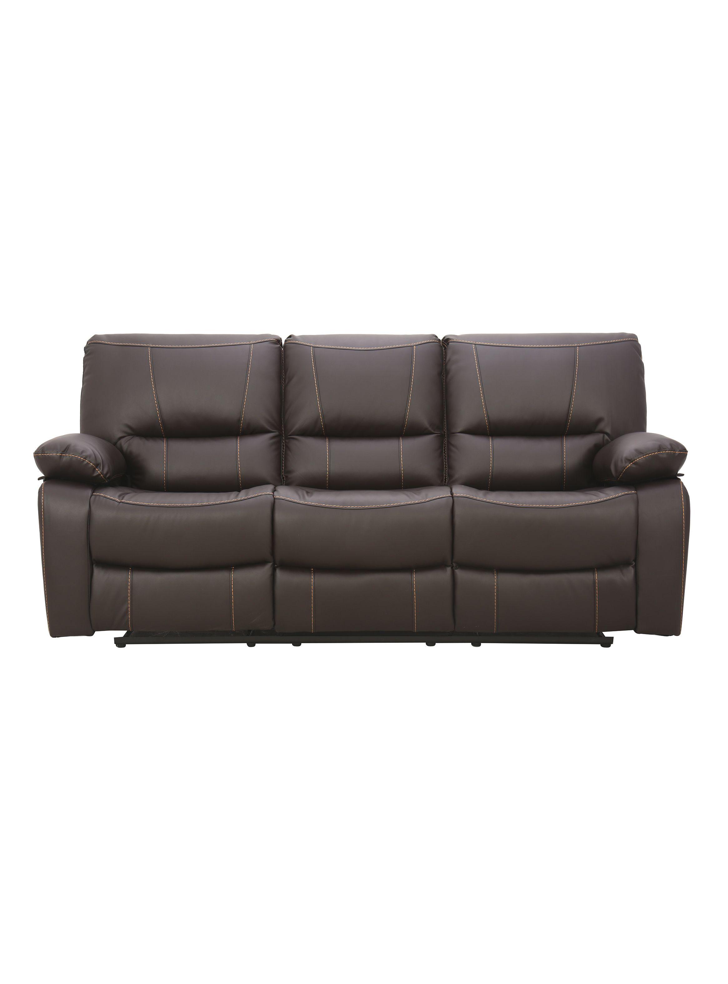 Sofá Reclinable New Andorra PU 3 Cuerpos-1