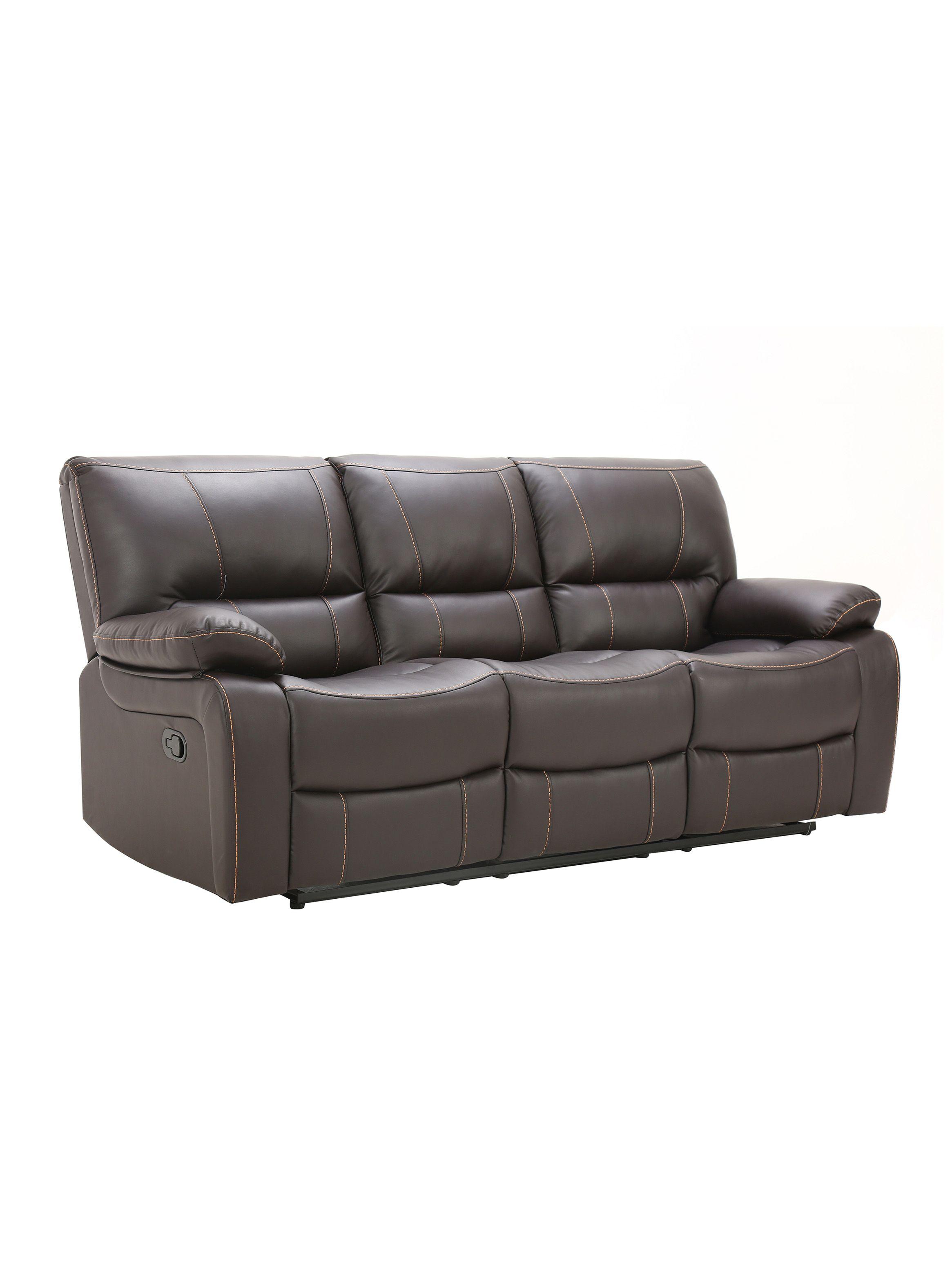 Sofá Reclinable New Andorra PU 3 Cuerpos-2