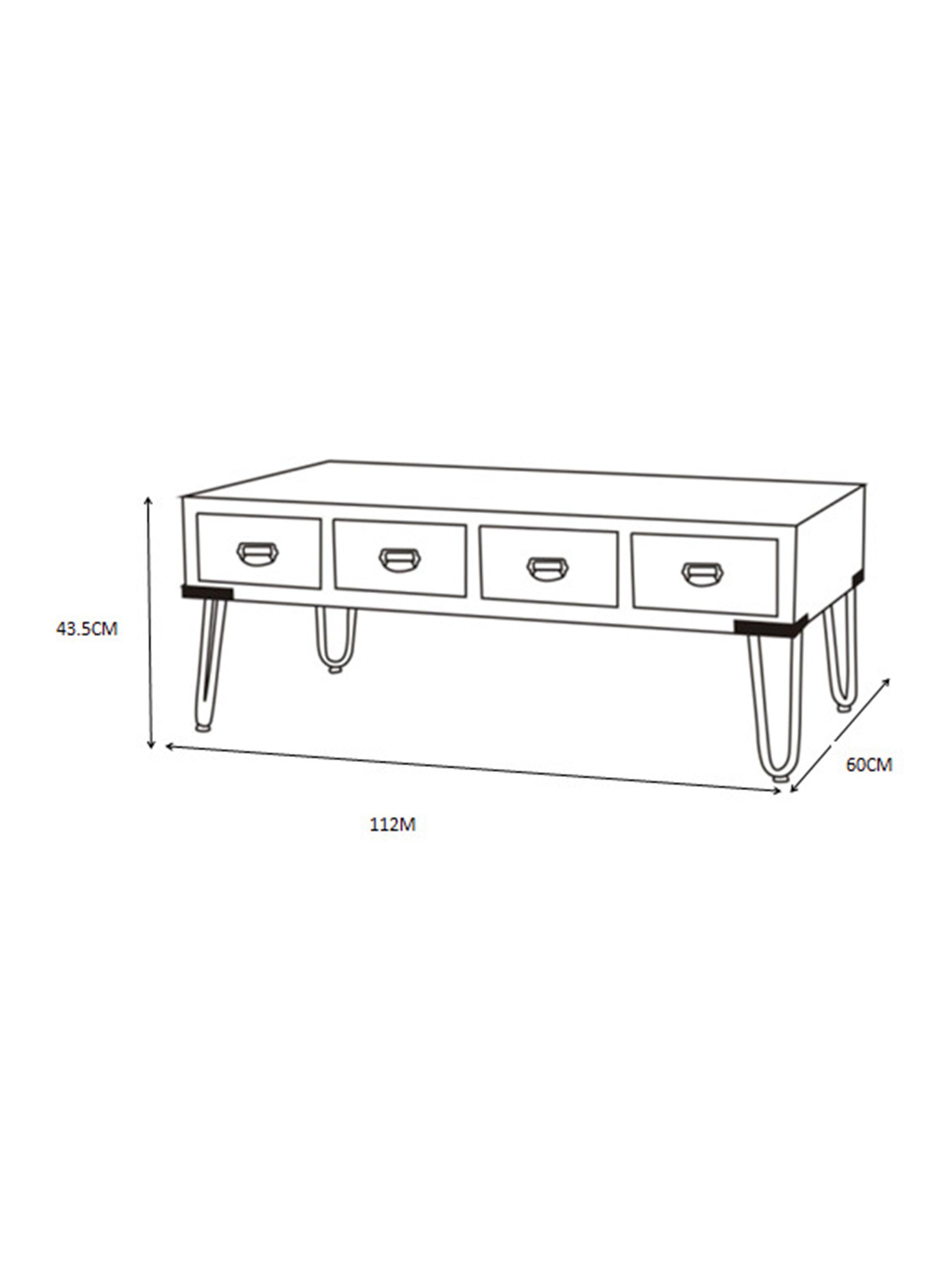 Mesa de Centro Elm 60x112 cm-2