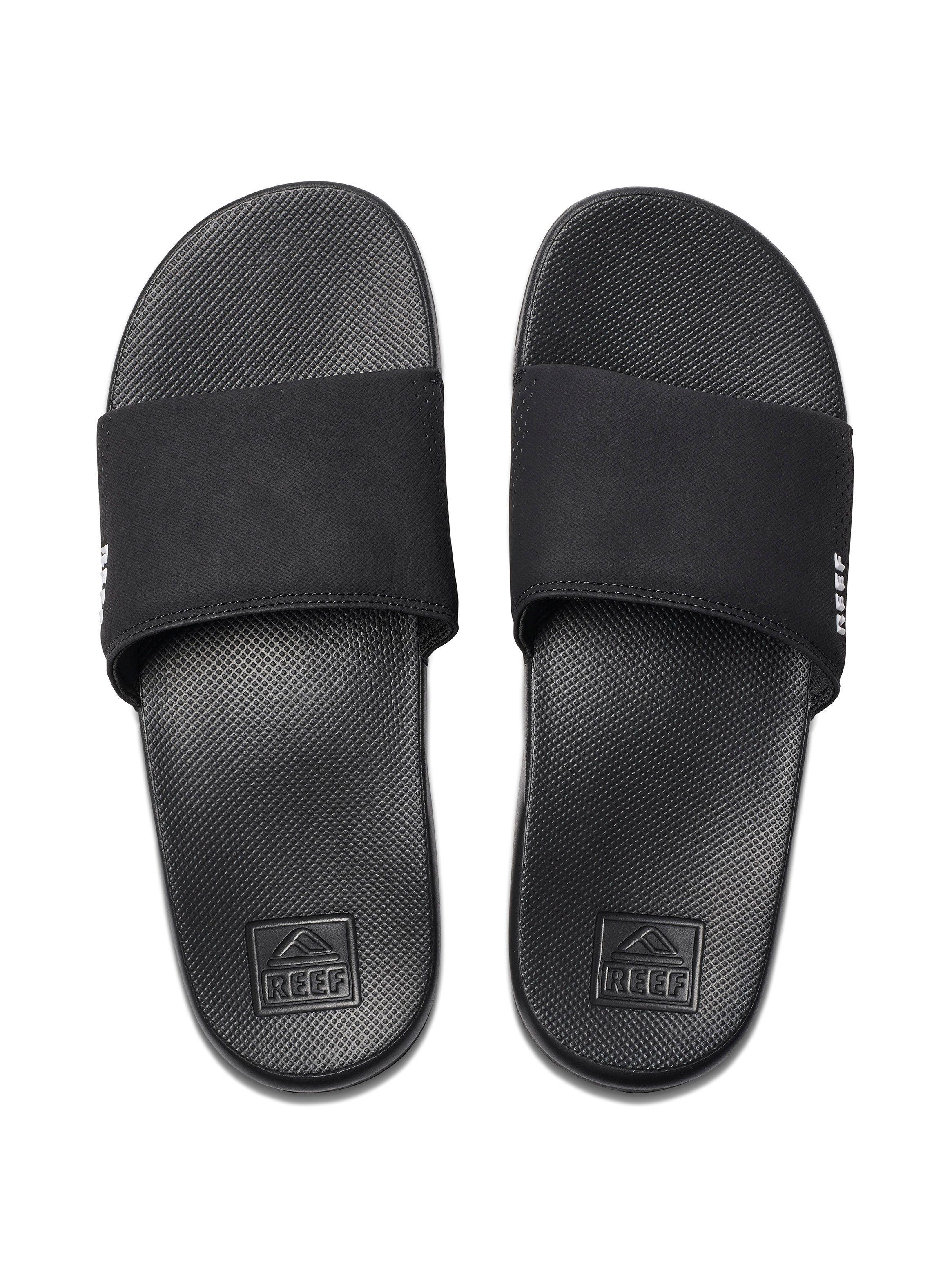 Sandalia Negra One Slide Hombre-1