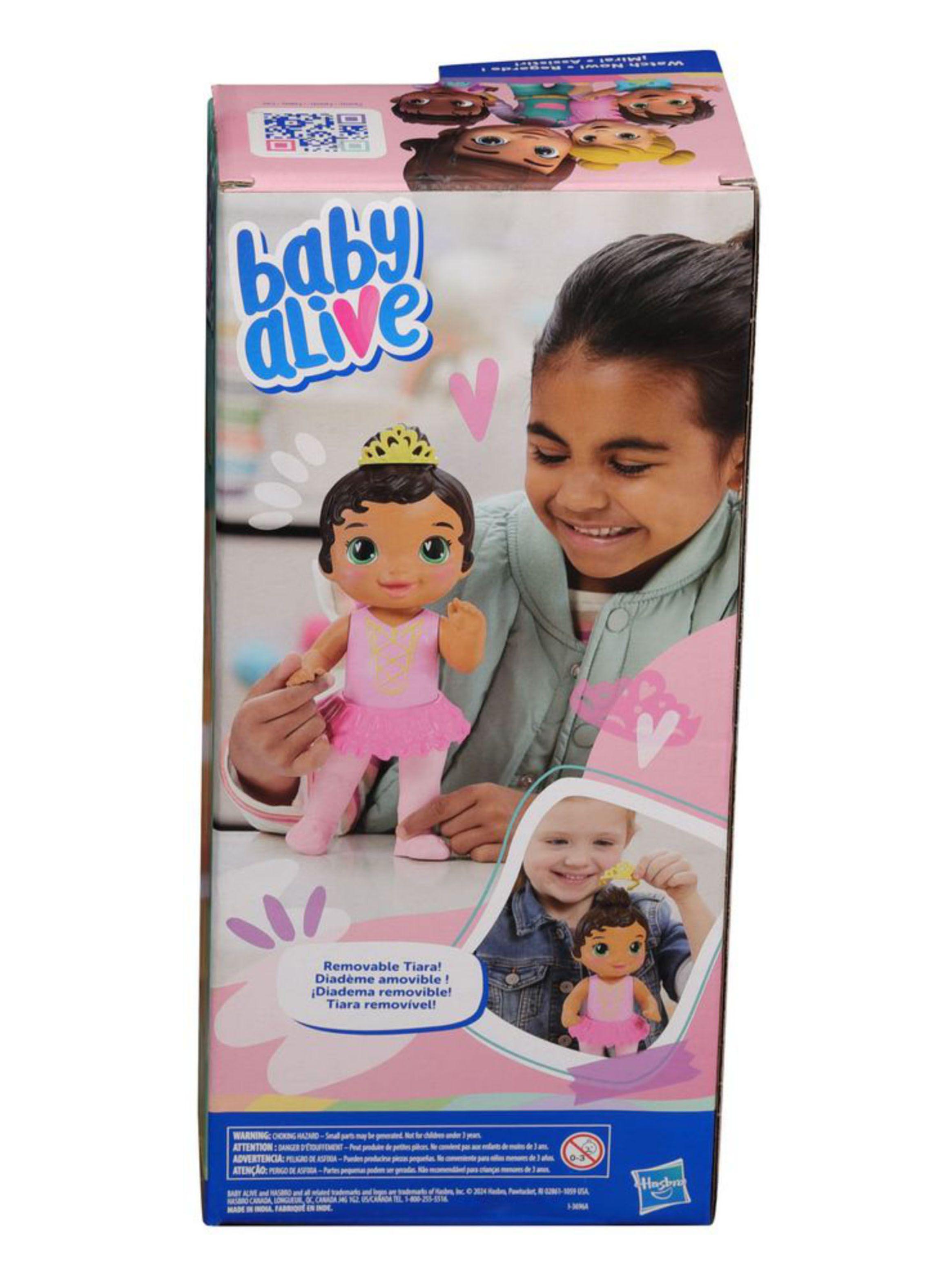Muñeca Princesa Bailarina Cabello Castaño-3