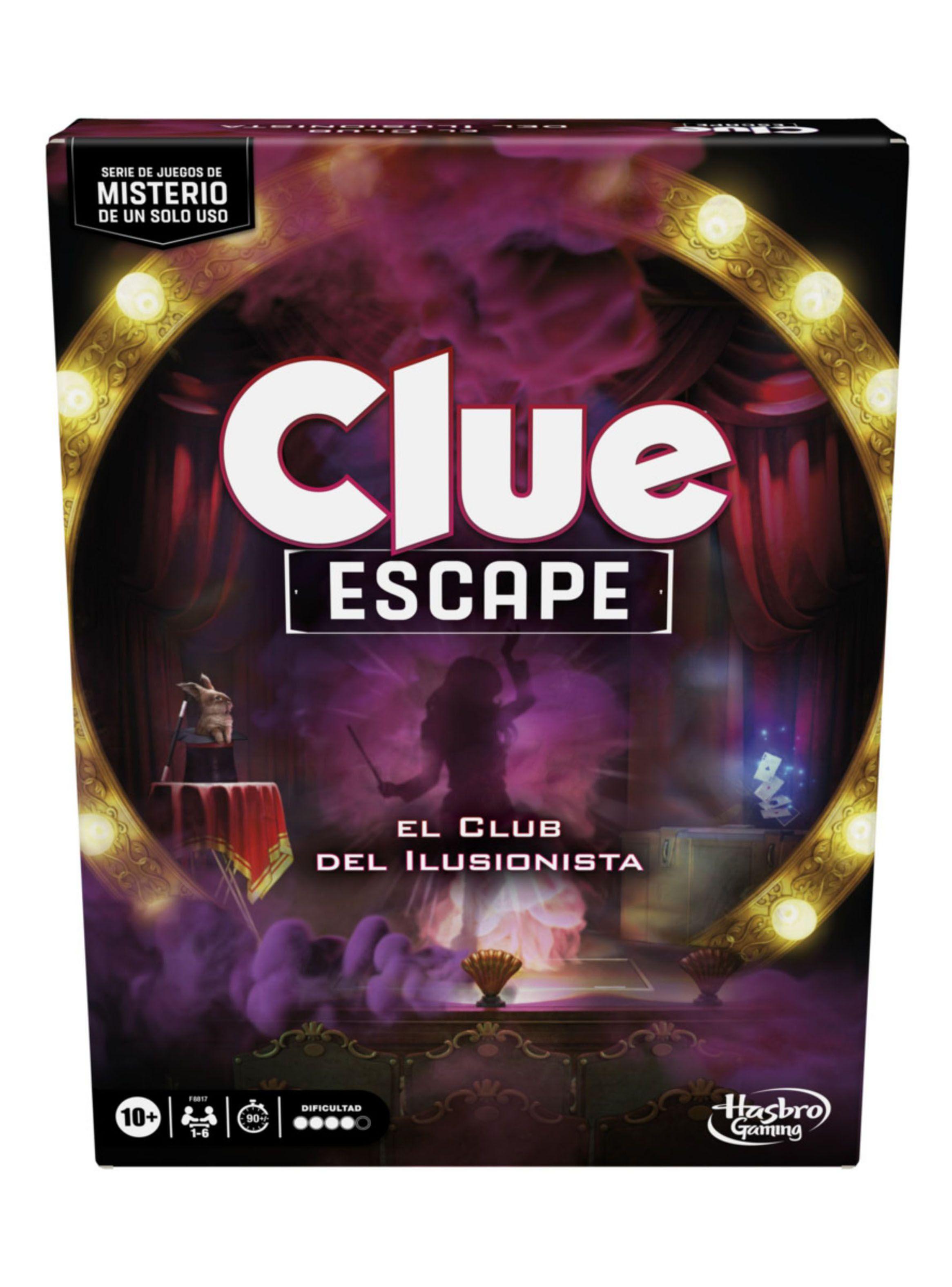 Juego de Mesa Clue Escape El Club del Ilusionista-0