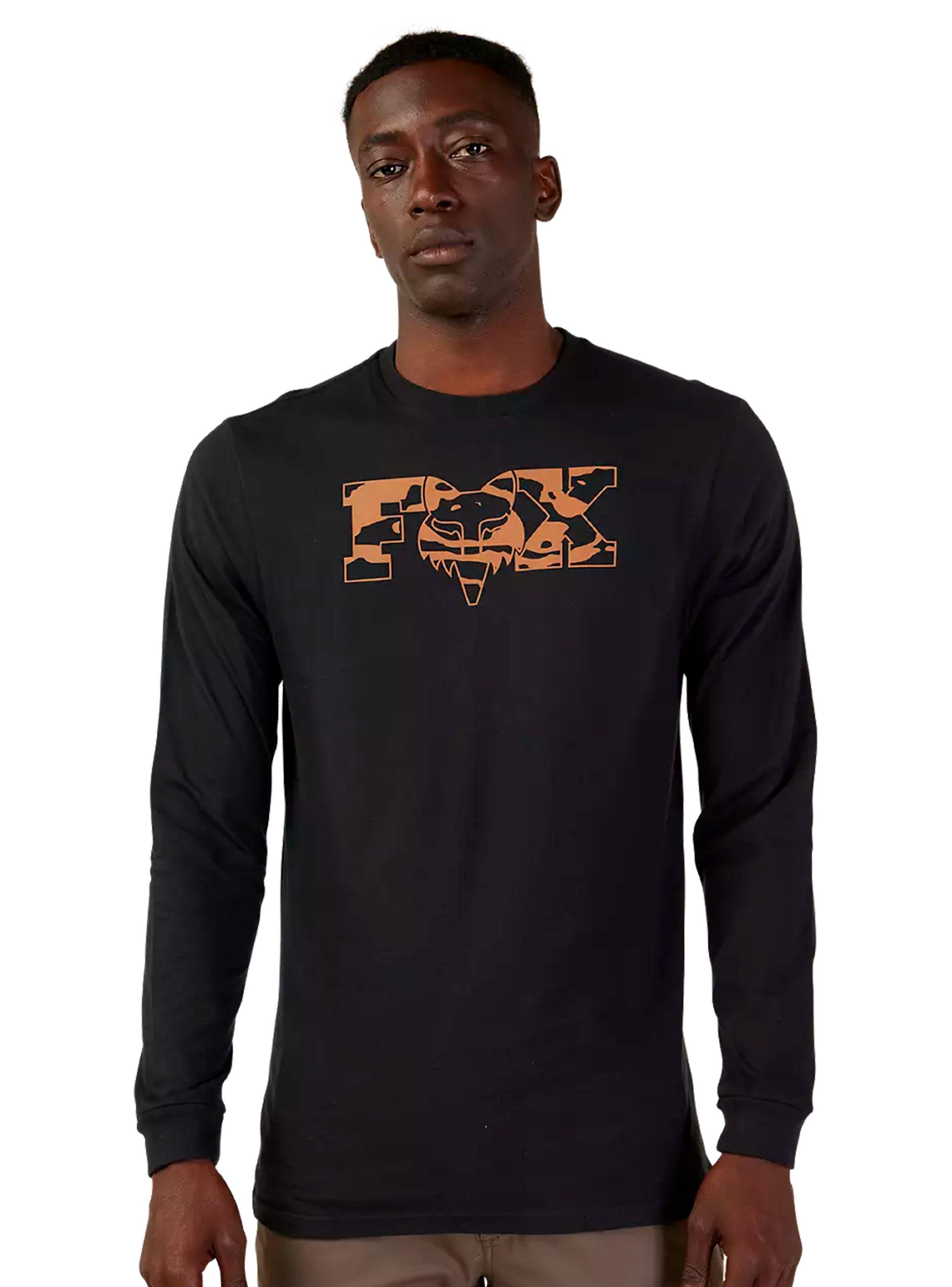 Polera Cienaga Manga Larga Negra Fox-0