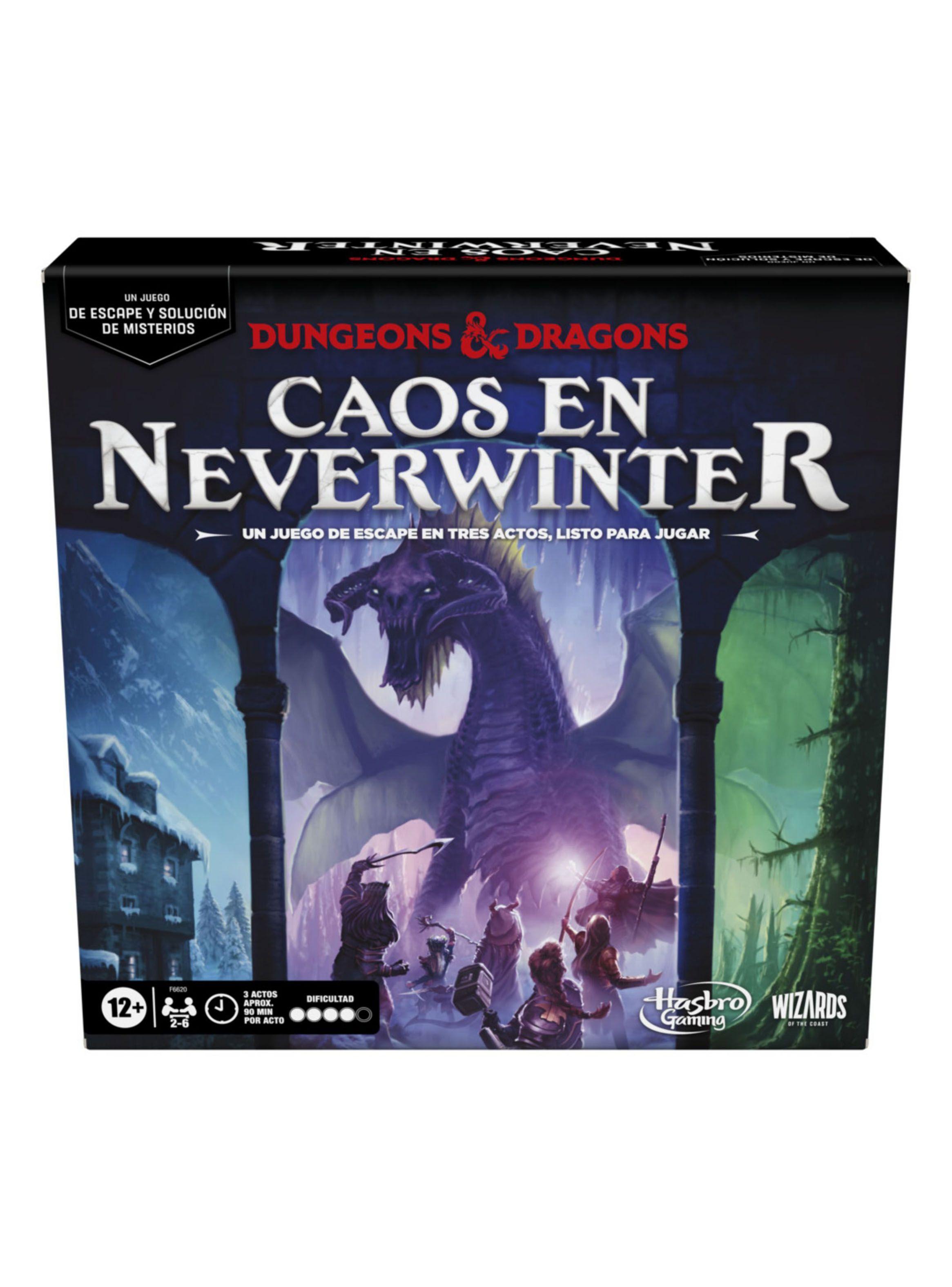 Juego de Mesa Dungeons & Dragons Caos en Neverwinter-0