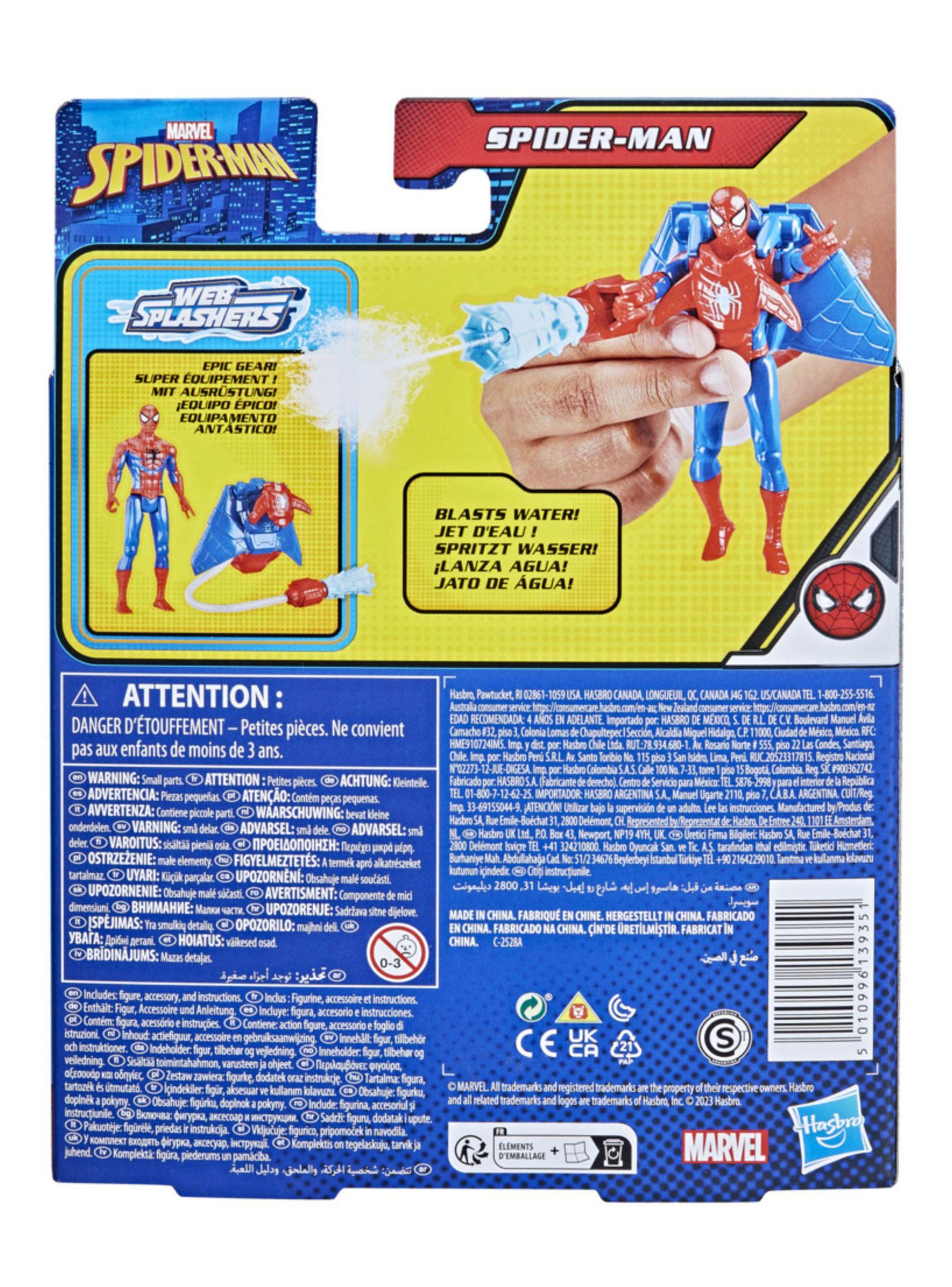 Figura de Acción Web Splashers Spiderman-3