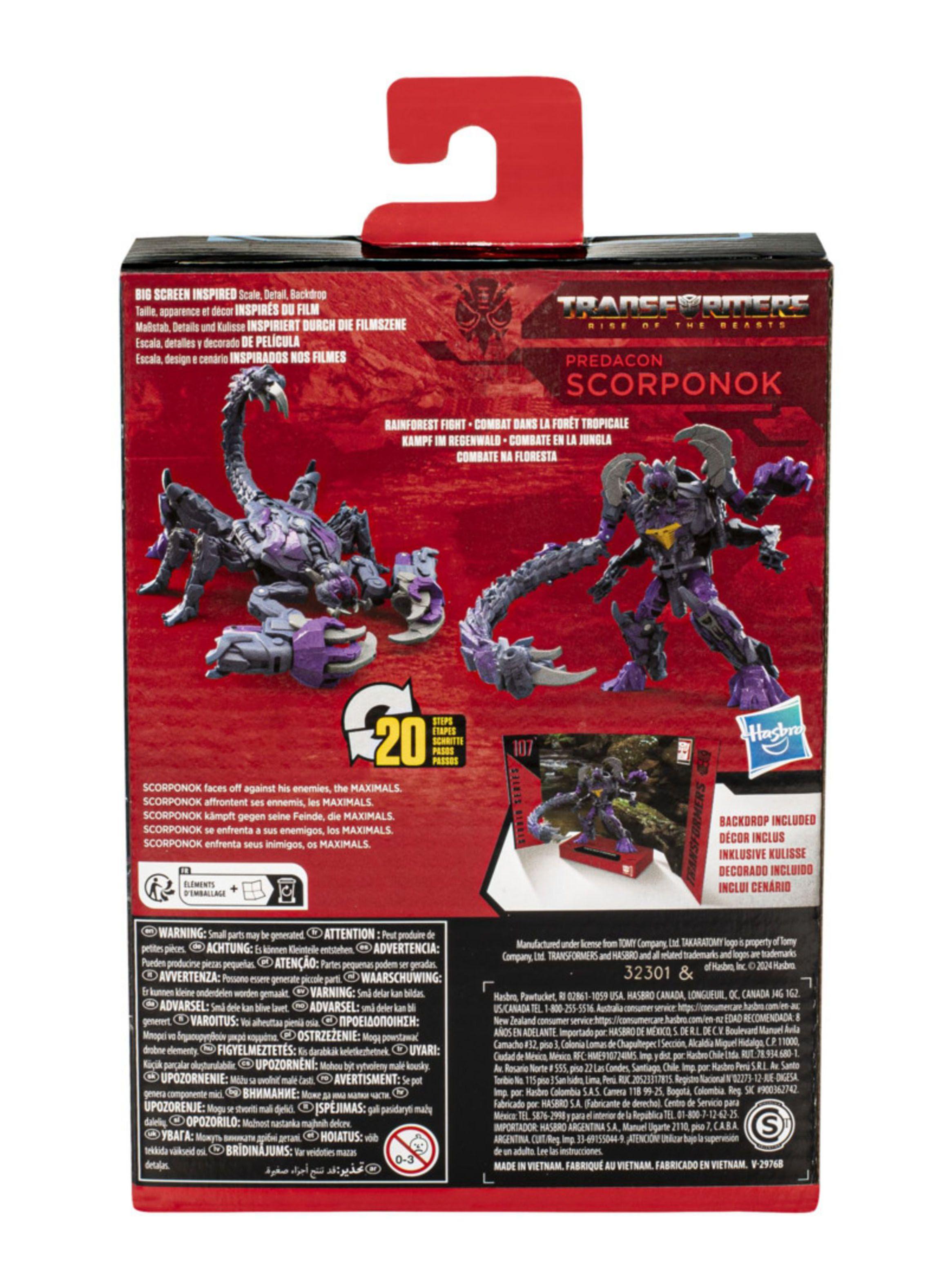 Figura de Acción Predacon Scorponok-4