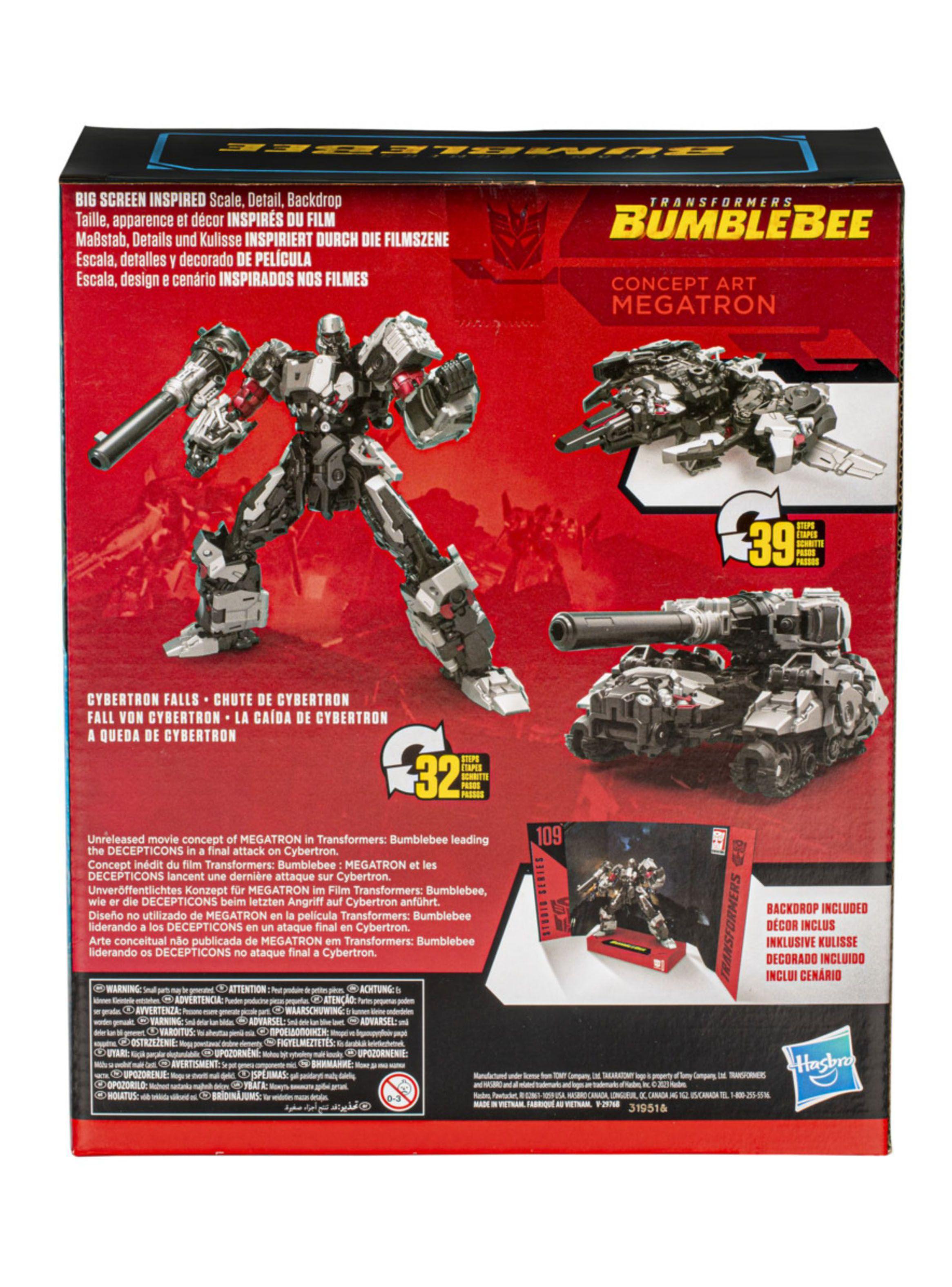 Figura de Acción Bumblebee Concept Ar Megatron-4