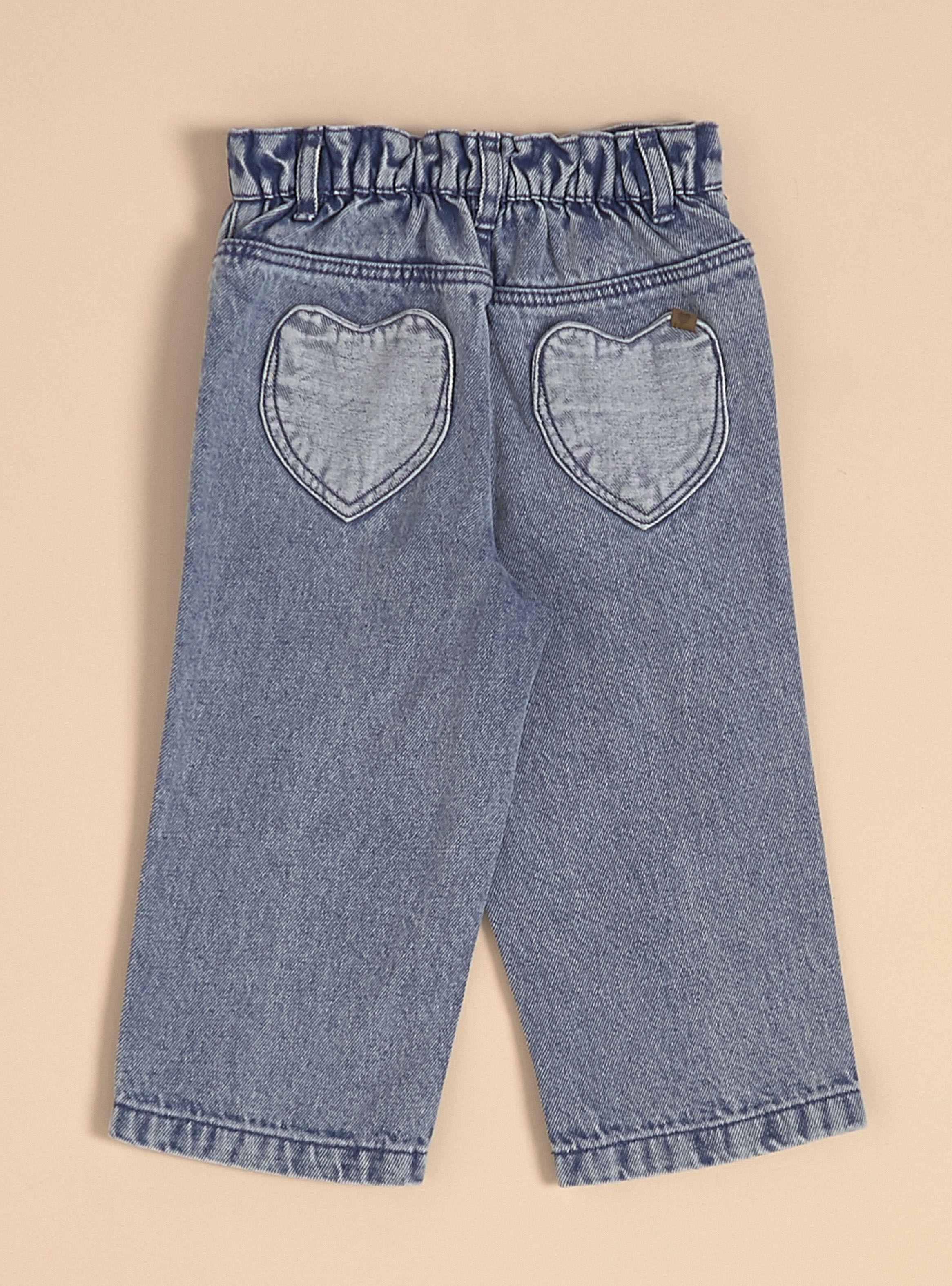 Jeans con Bolsillo Corazón-1