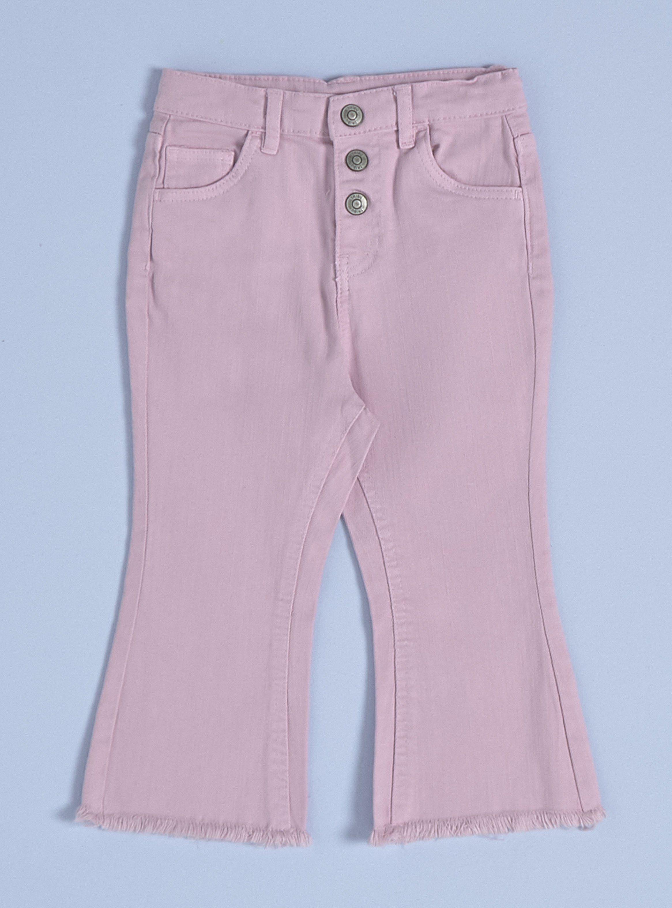 Pantalón Color Tres Botones-0