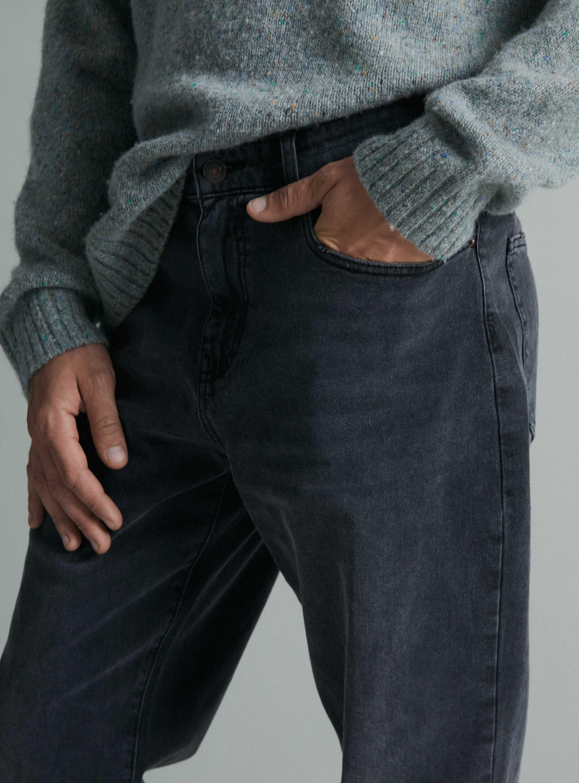 Jeans Recto Calce Semi Elasticado-2