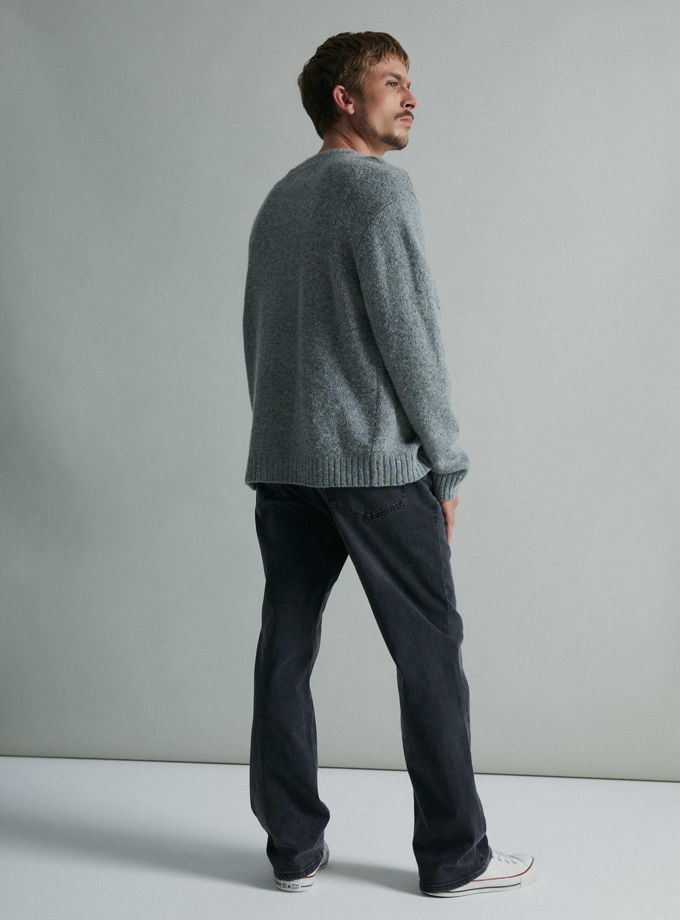 Jeans Recto Calce Semi Elasticado-5