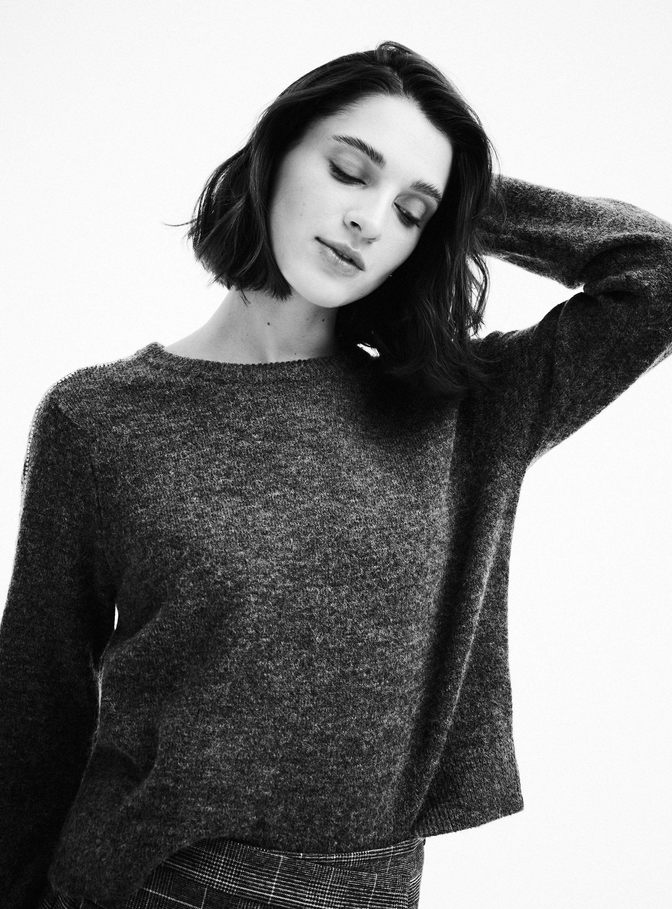 Sweater con Aplicación en Mangas-3