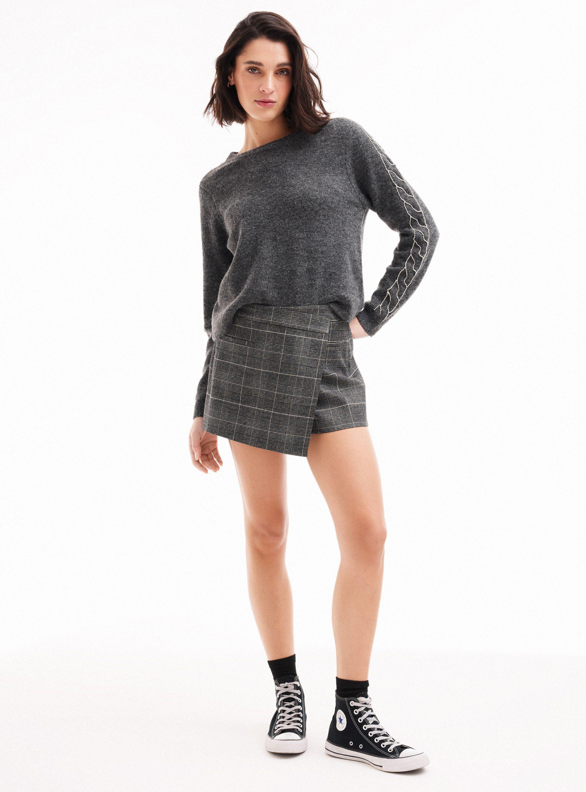 Sweater con Aplicación en Mangas-4