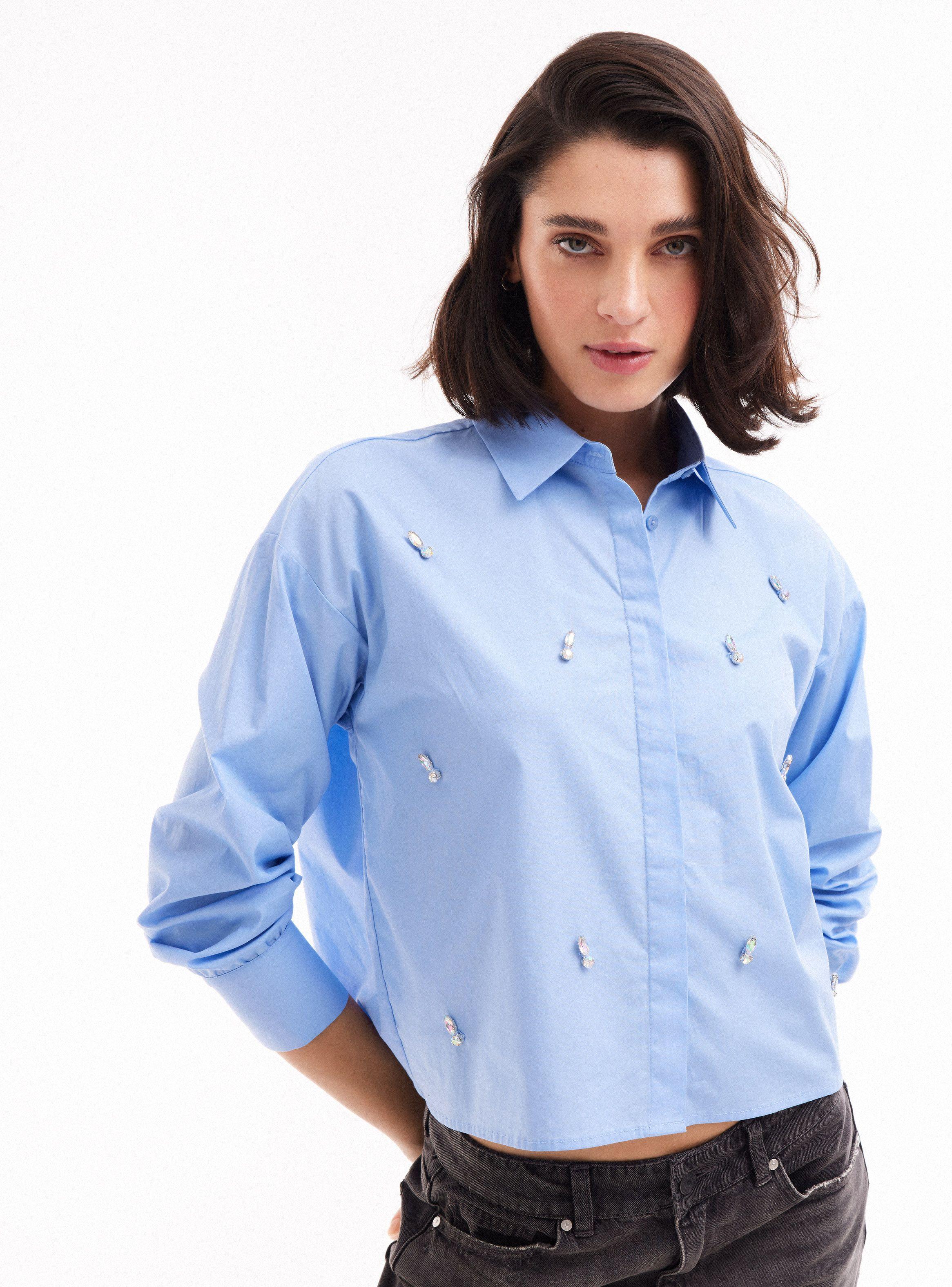 Blusa con Aplicación Strass-0