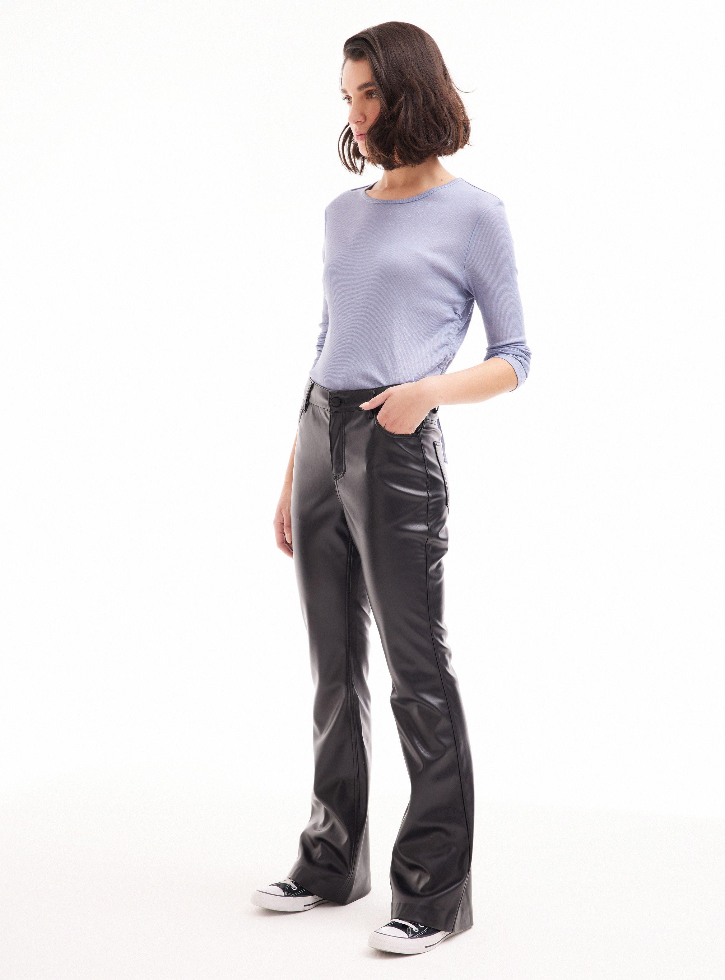 Pantalón Pu Flare-4
