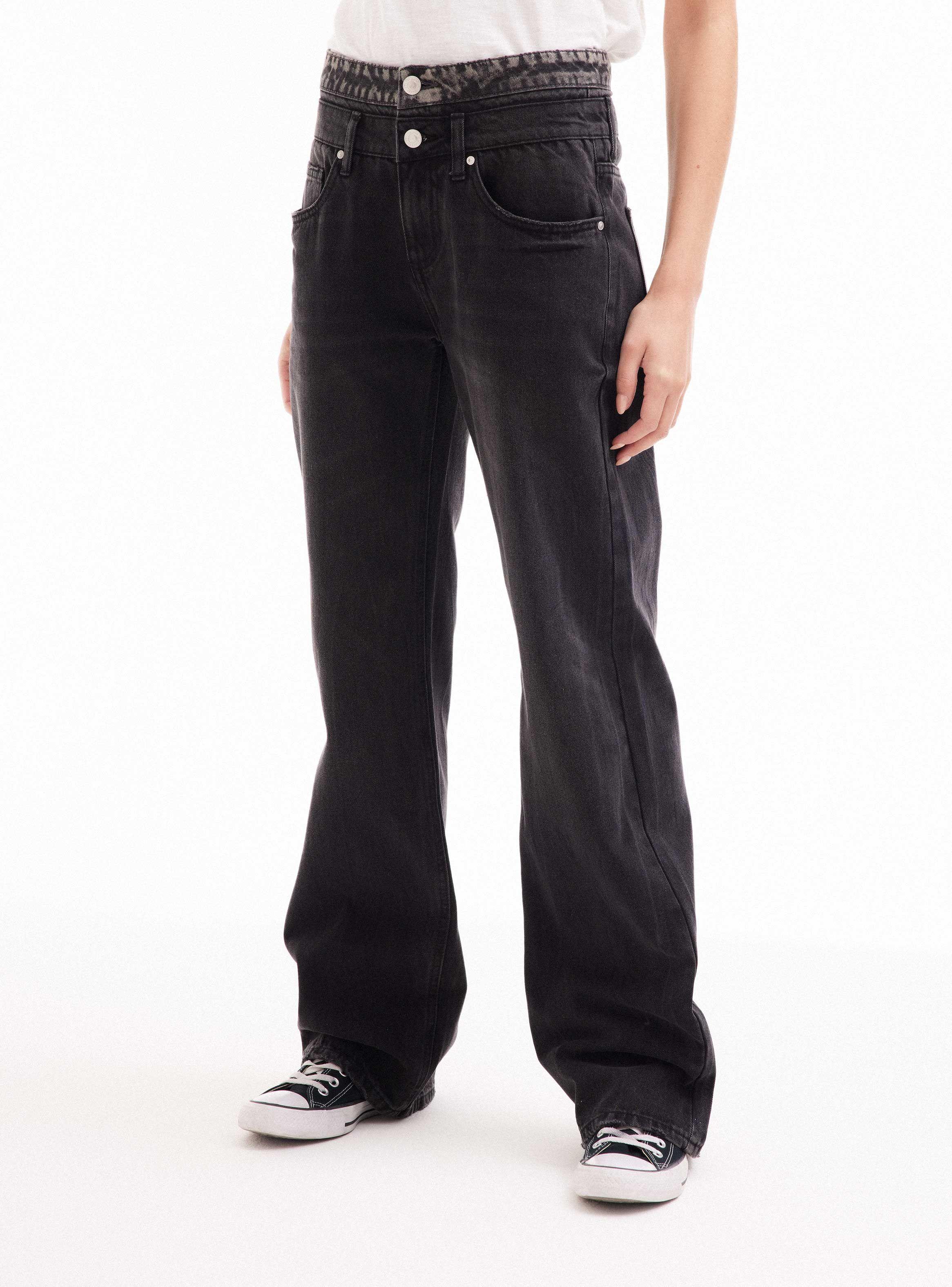 Jeans Doble Pretina-0
