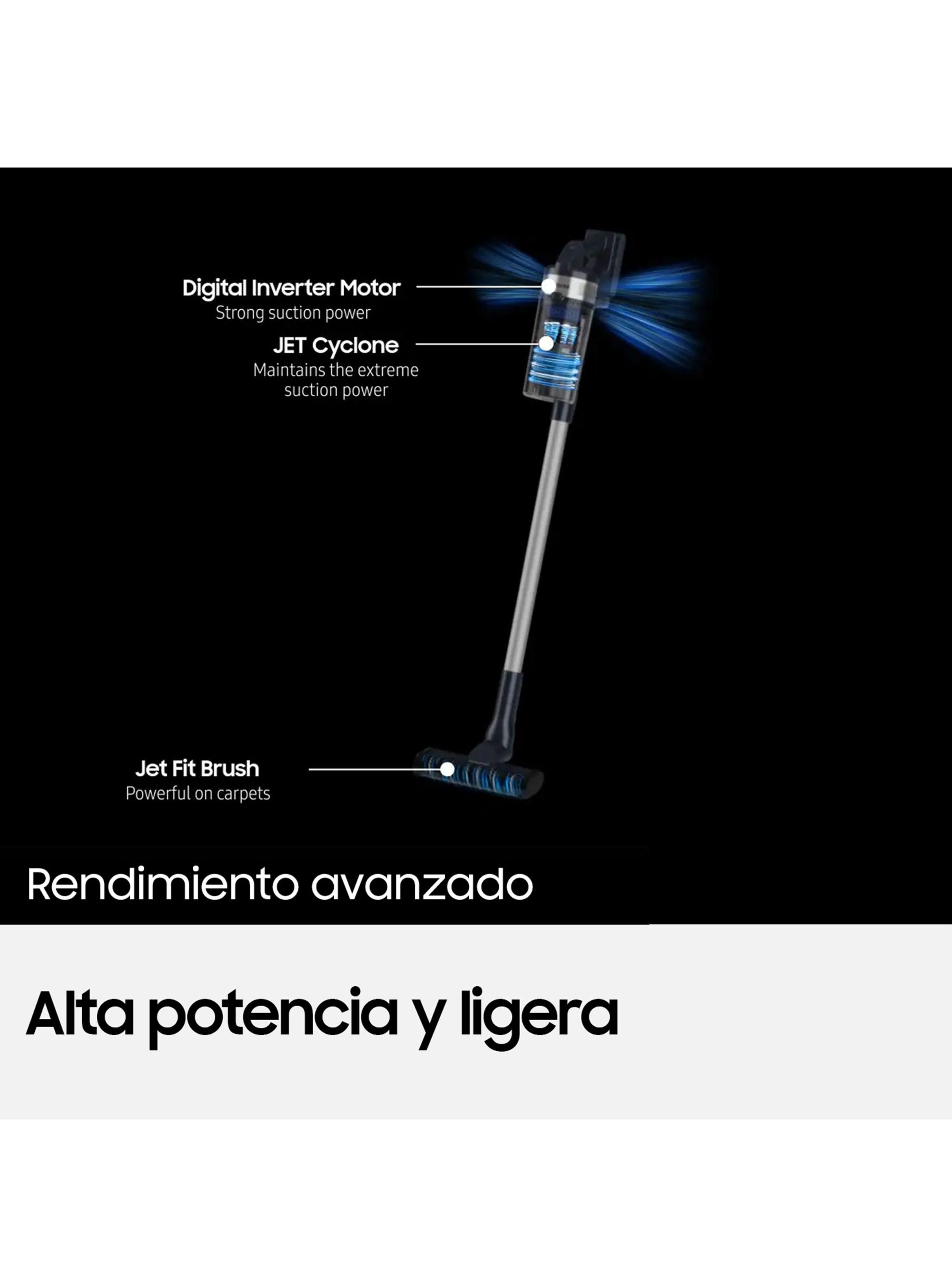 Aspiradora Stick Jet 60 con 150 W de Poder de Succión-4
