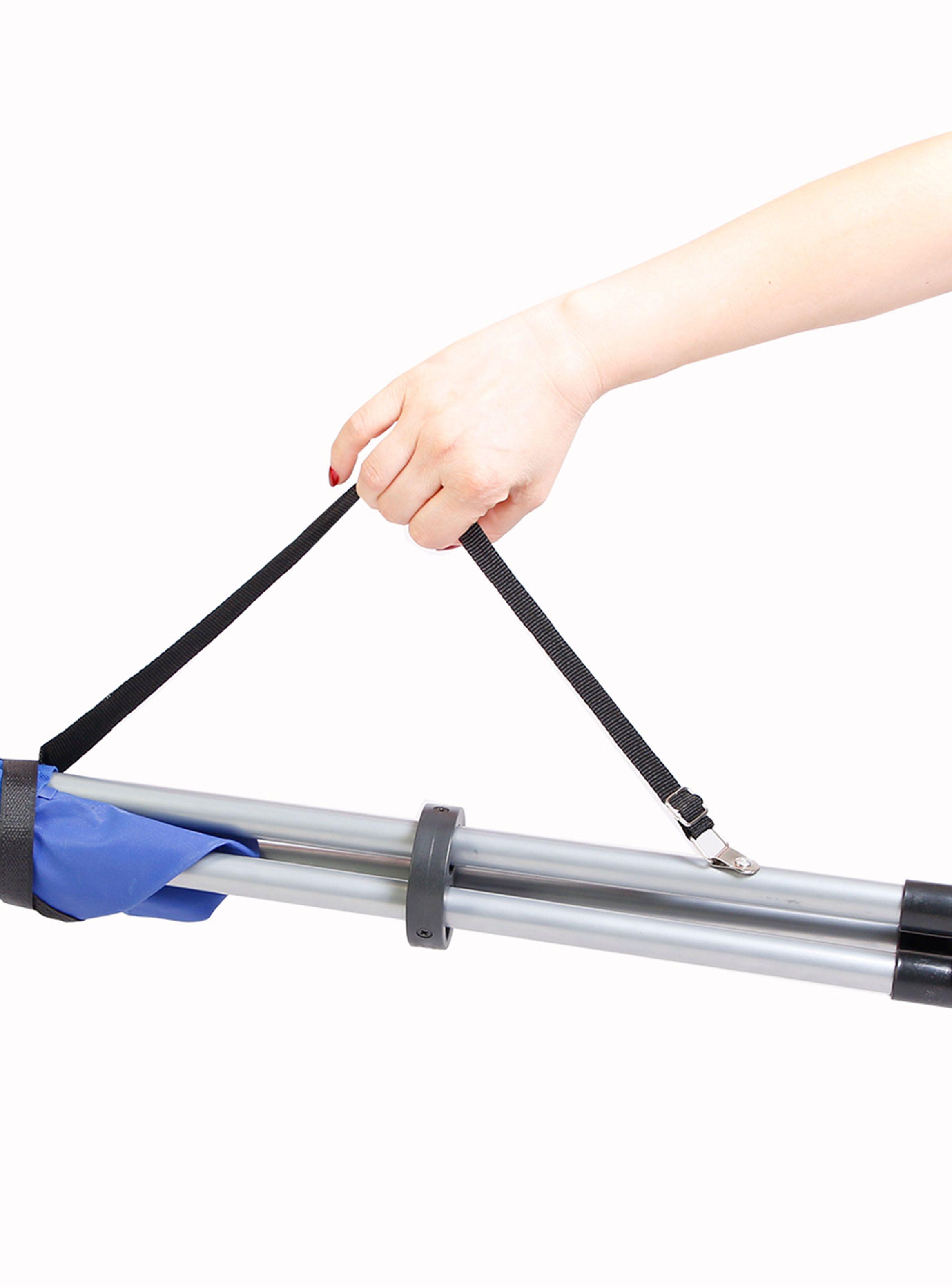 Banquito Tripode de Camping Hierro Azul-7