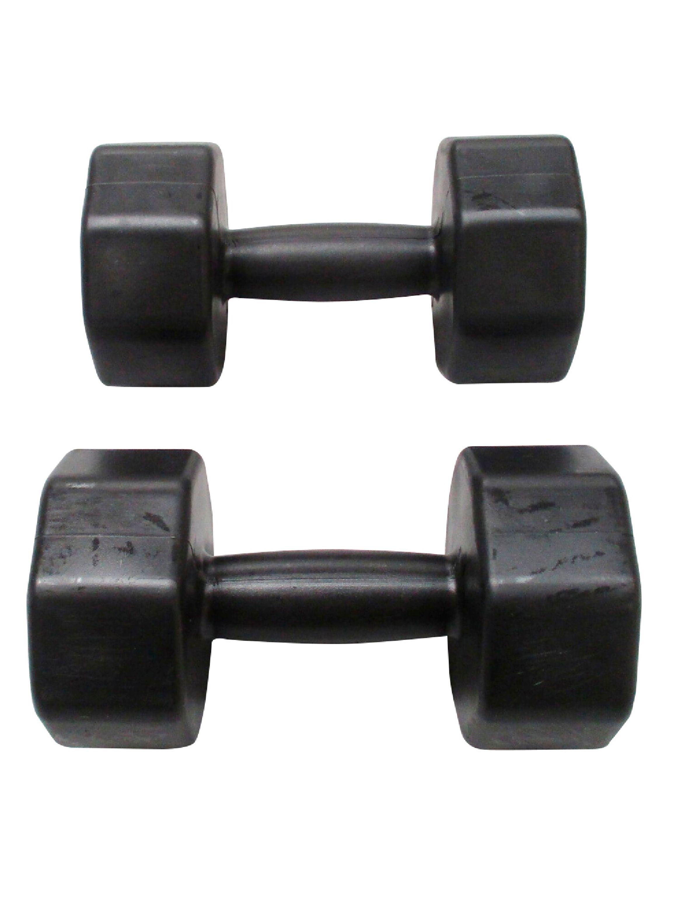 Set 2 Mancuernas Negro 3 Kg-0
